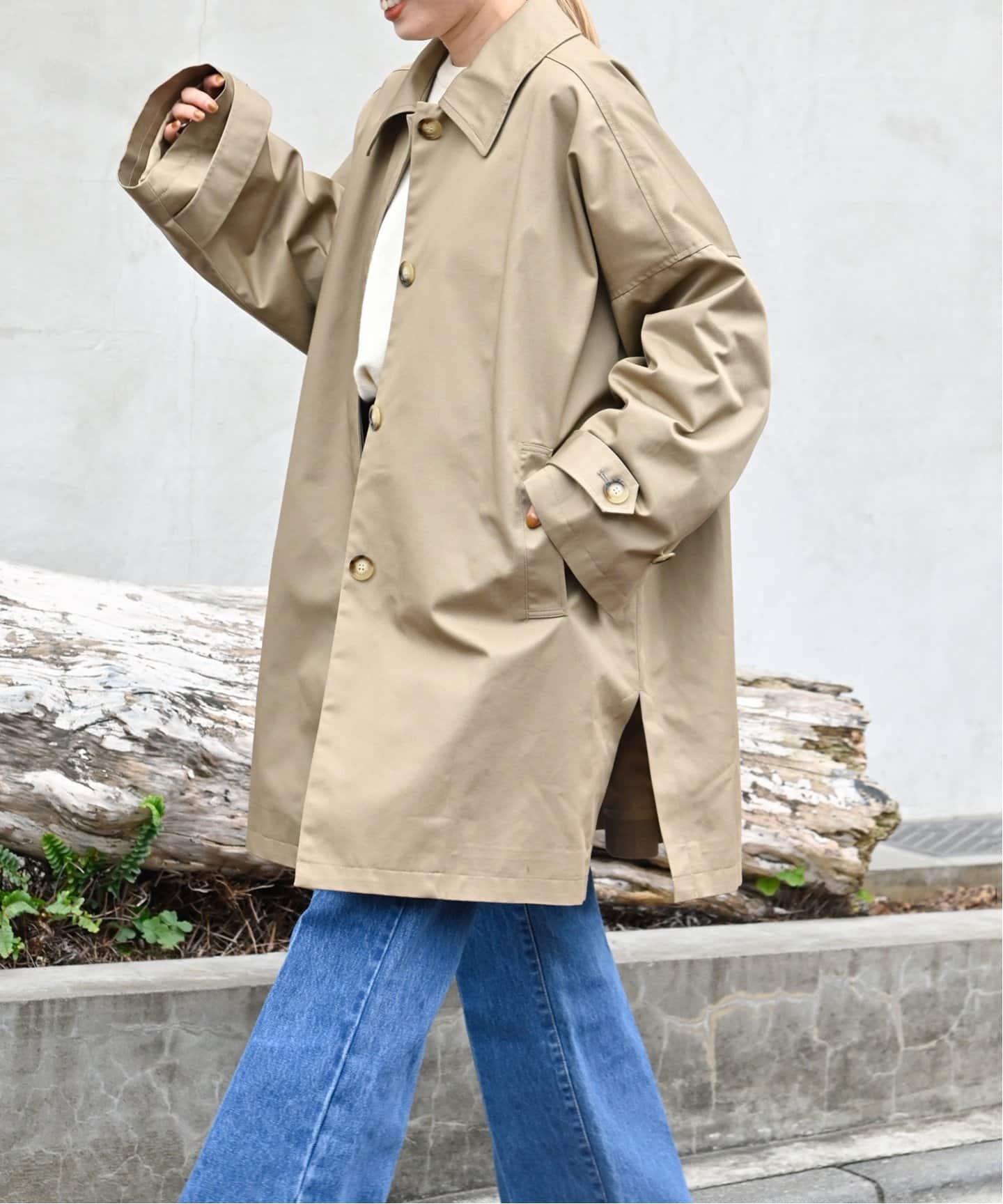 追加 テントラインステンカラーコート（ステンカラーコート）｜OUTDOOR