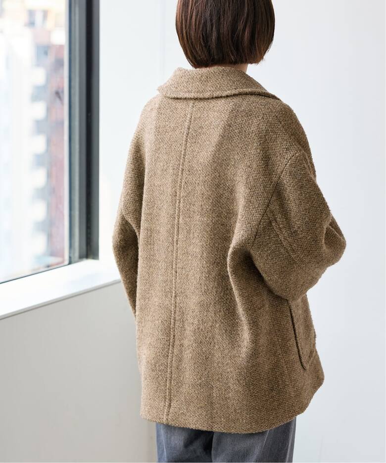 TWEED ZIP コート（その他ブルゾン／アウター）｜Bonum（ボナム）の  