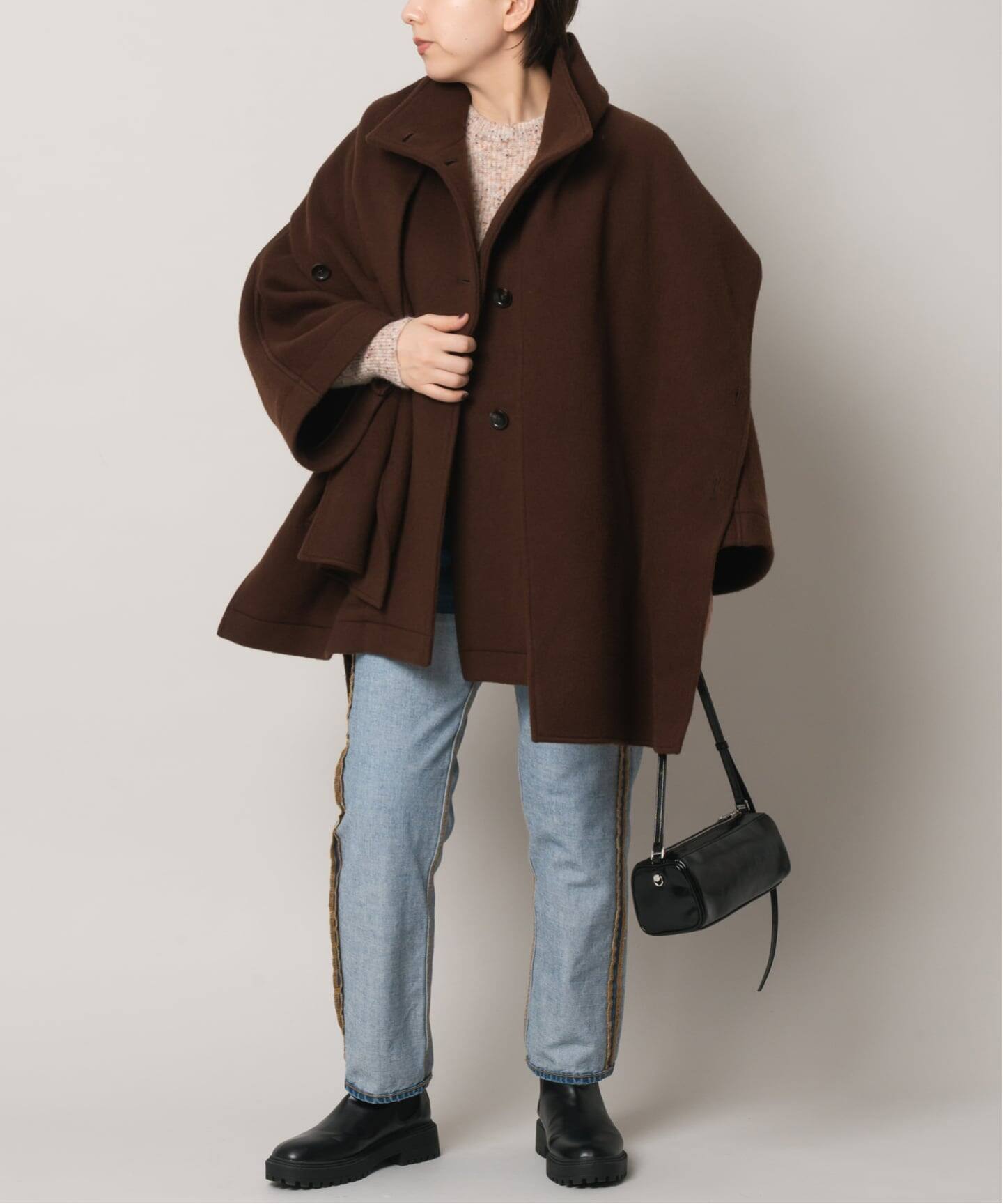 予約》MUFFLER PONCHO コート（ポンチョ・マント）｜Bonum