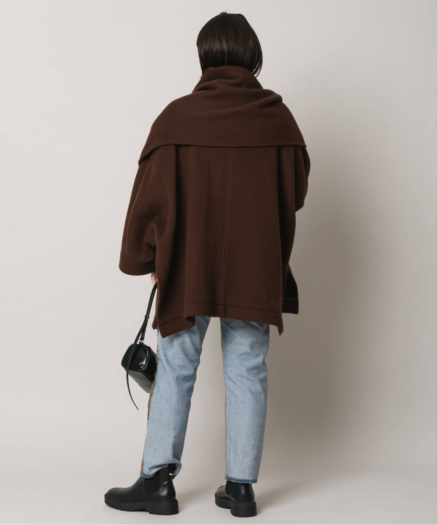 予約》MUFFLER PONCHO コート（ポンチョ・マント）｜Bonum