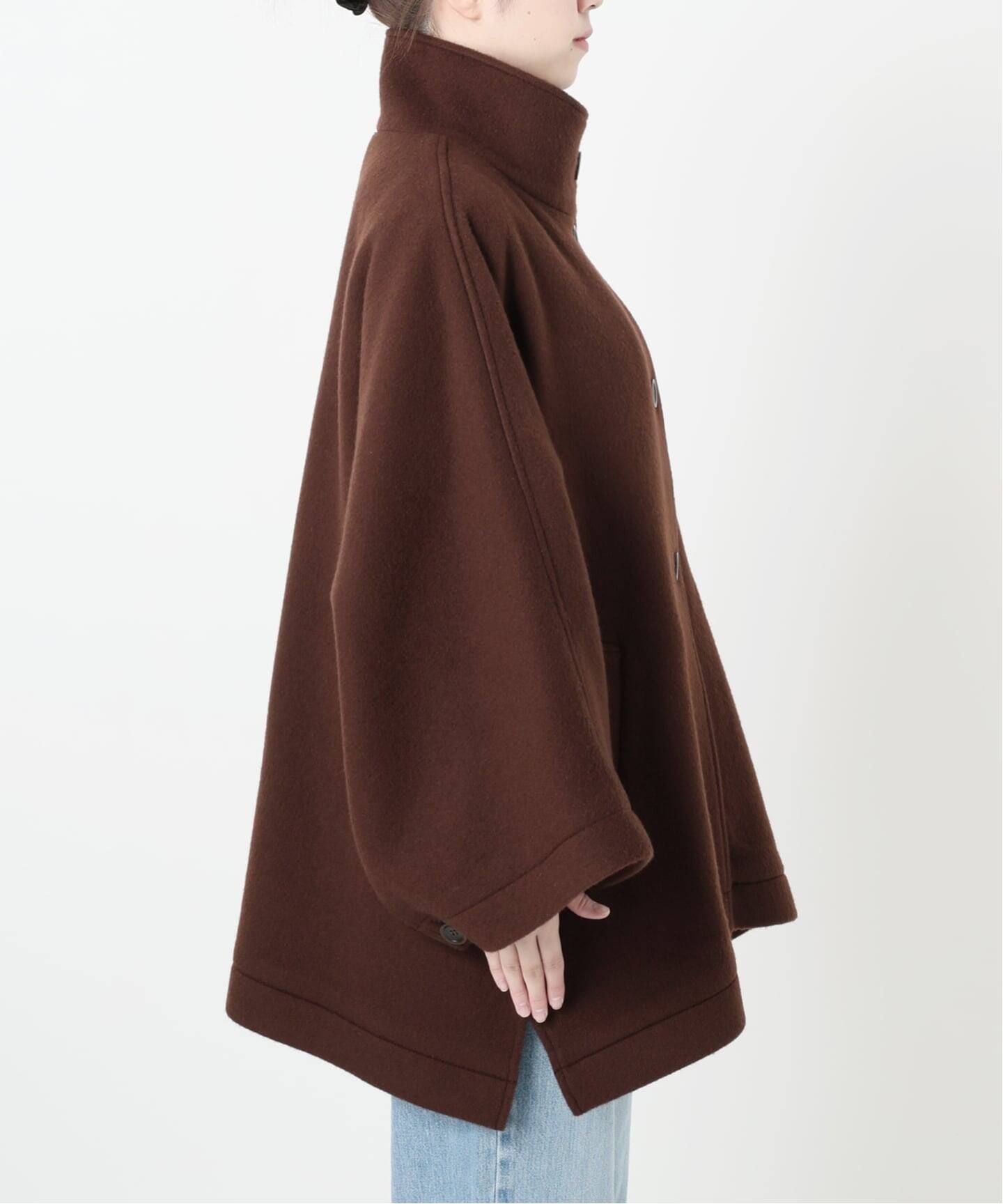 予約》MUFFLER PONCHO コート（ポンチョ・マント）｜Bonum
