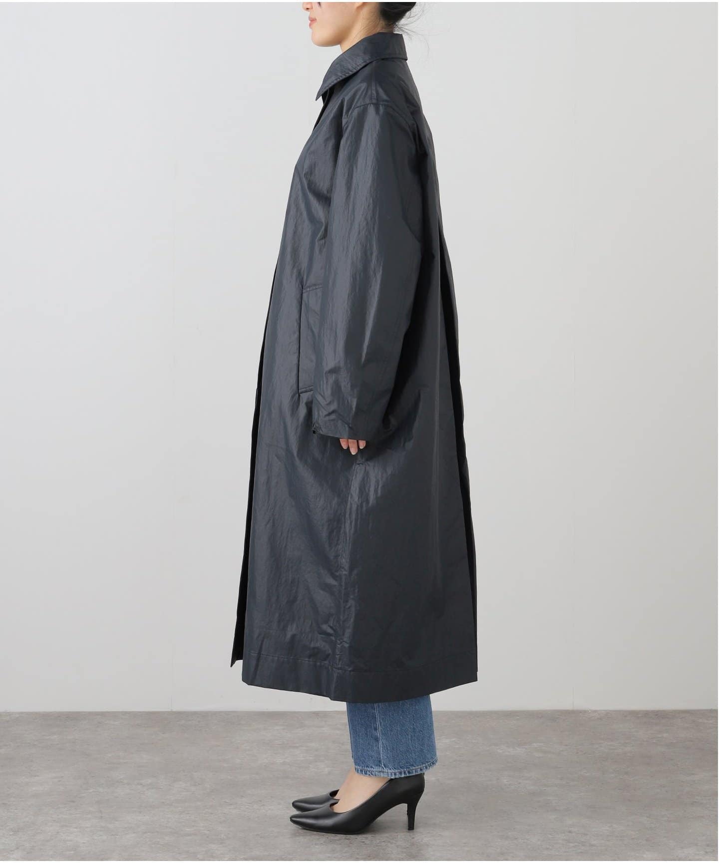 TODAYFUL Nylon Soutiencollar Coat（ステンカラーコート