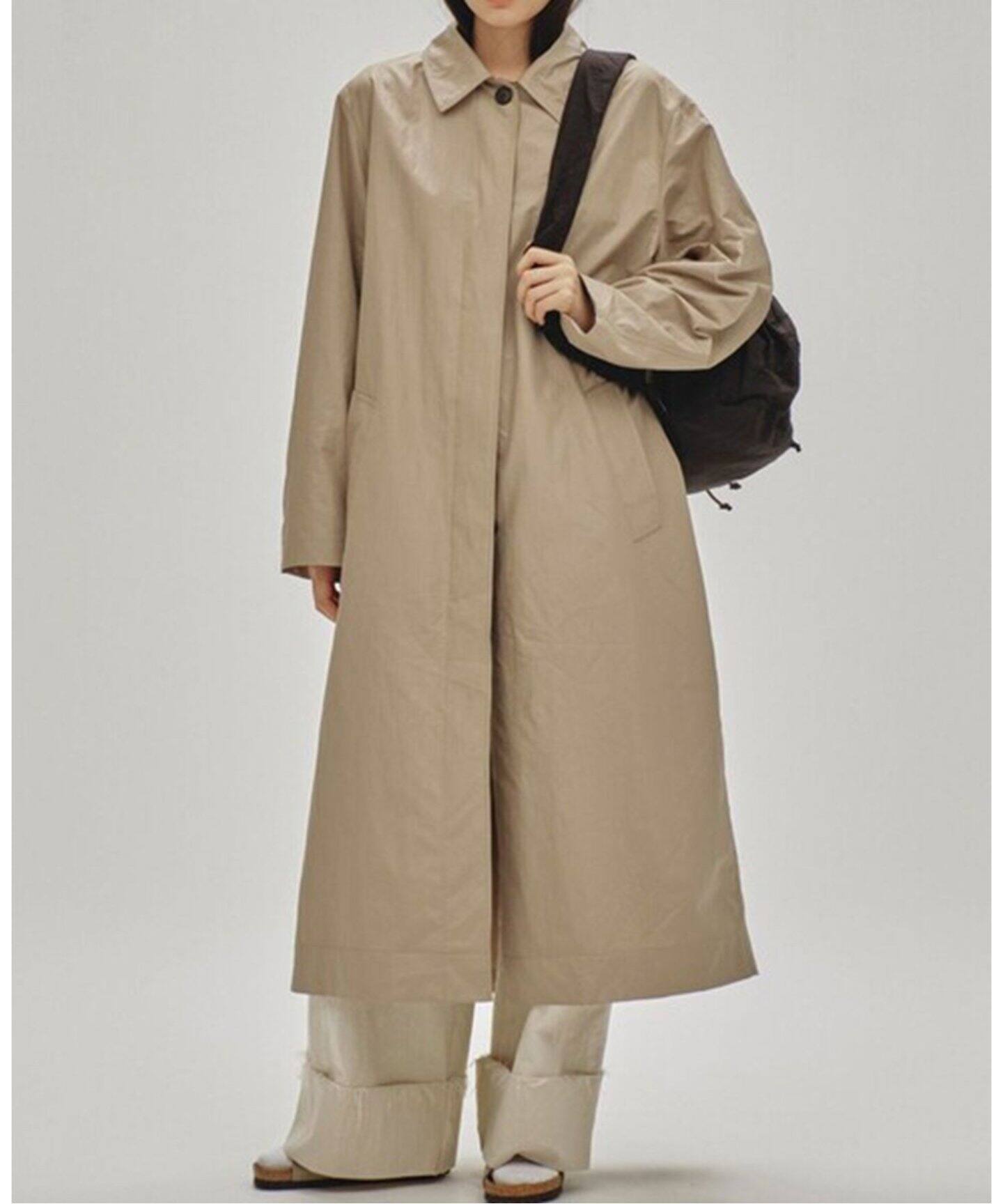 TODAYFUL Nylon Soutiencollar Coat（ステンカラーコート）｜BOICE 