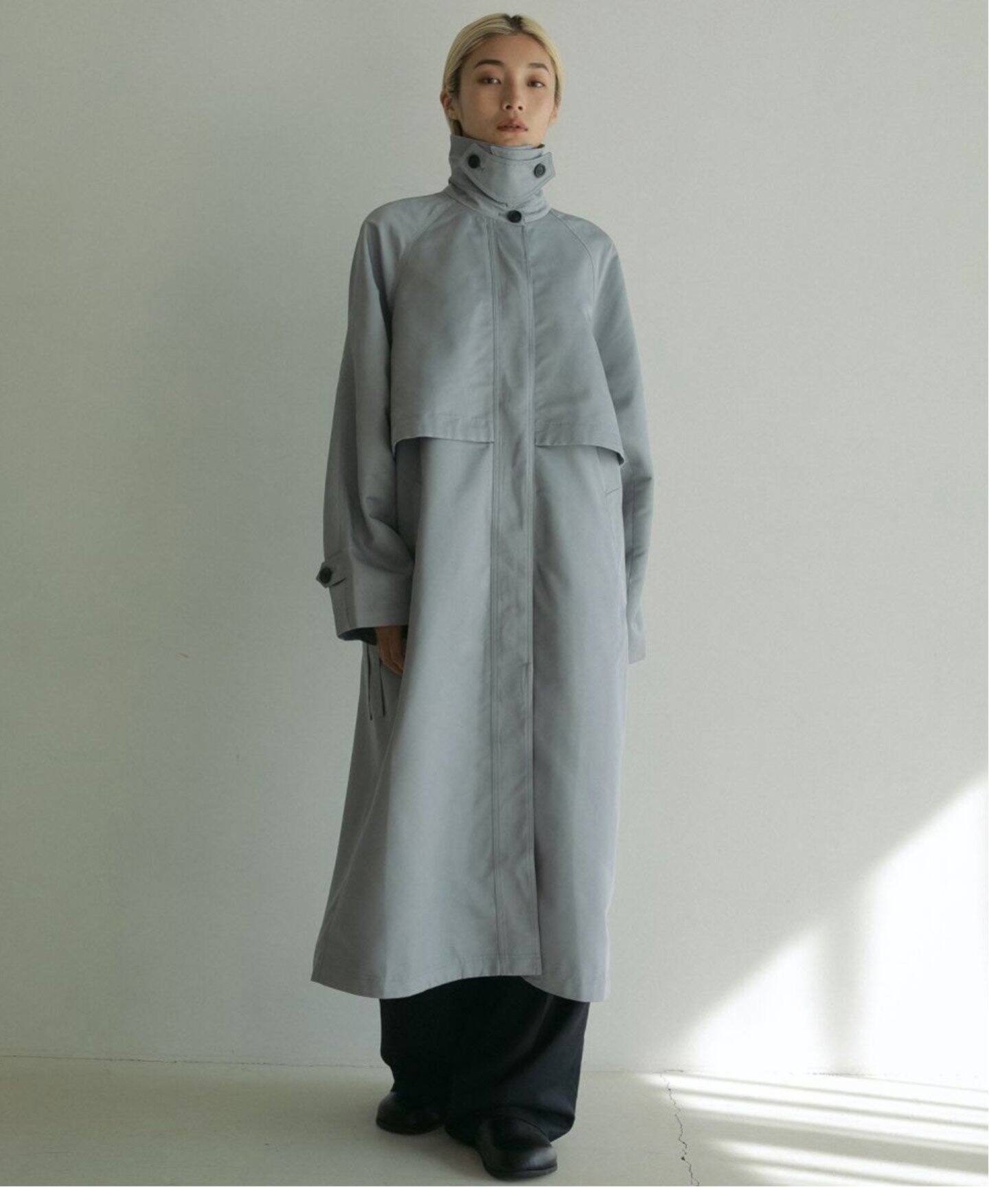 anuke Twill Soutiencollar Coat（ステンカラーコート）｜BOICE FROM 