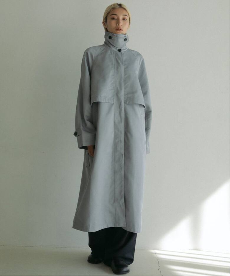 anuke Twill Soutiencollar Coat（ステンカラーコート）｜BOICE FROM 