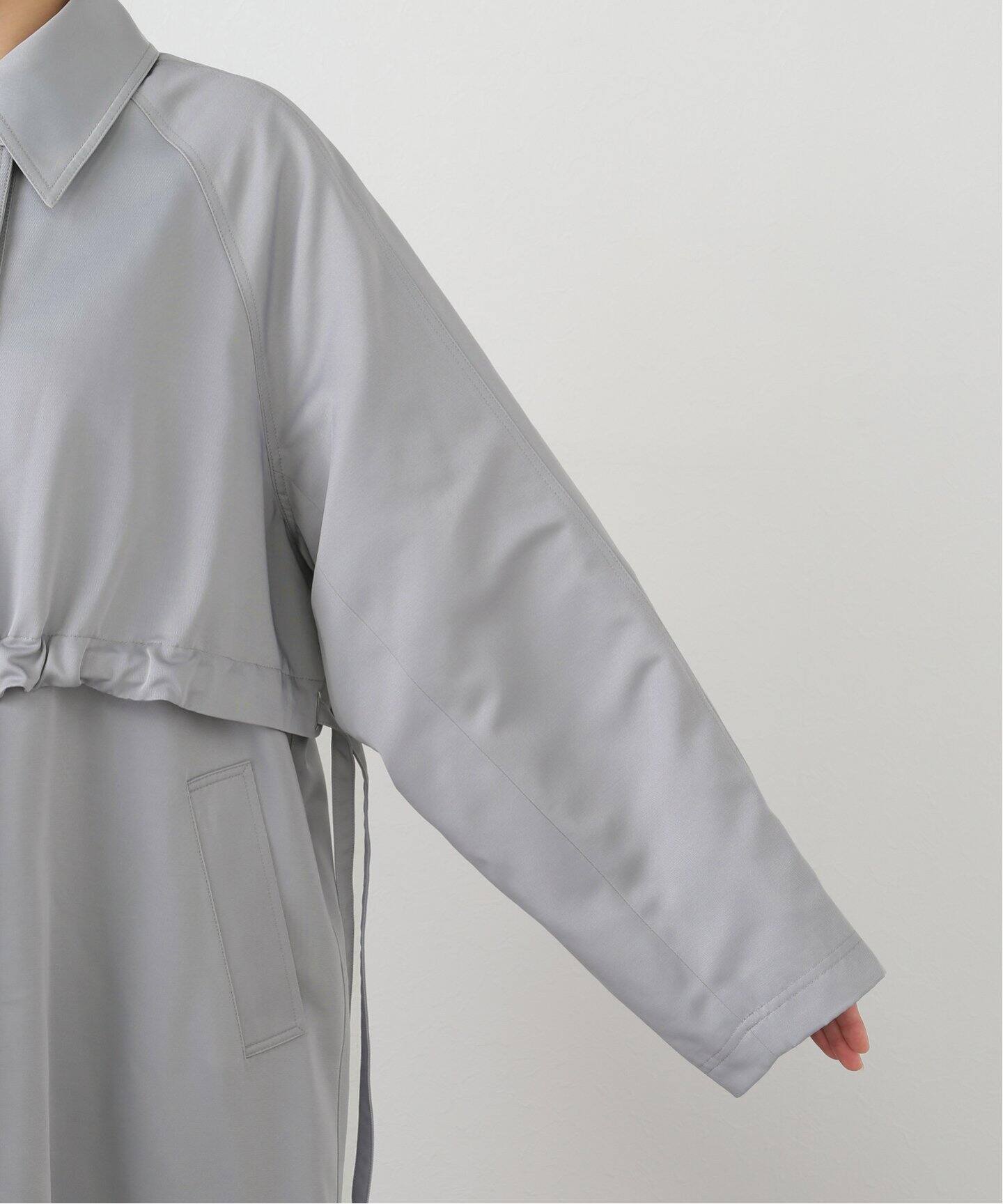 anuke Twill Soutiencollar Coat（ステンカラーコート）｜BOICE FROM