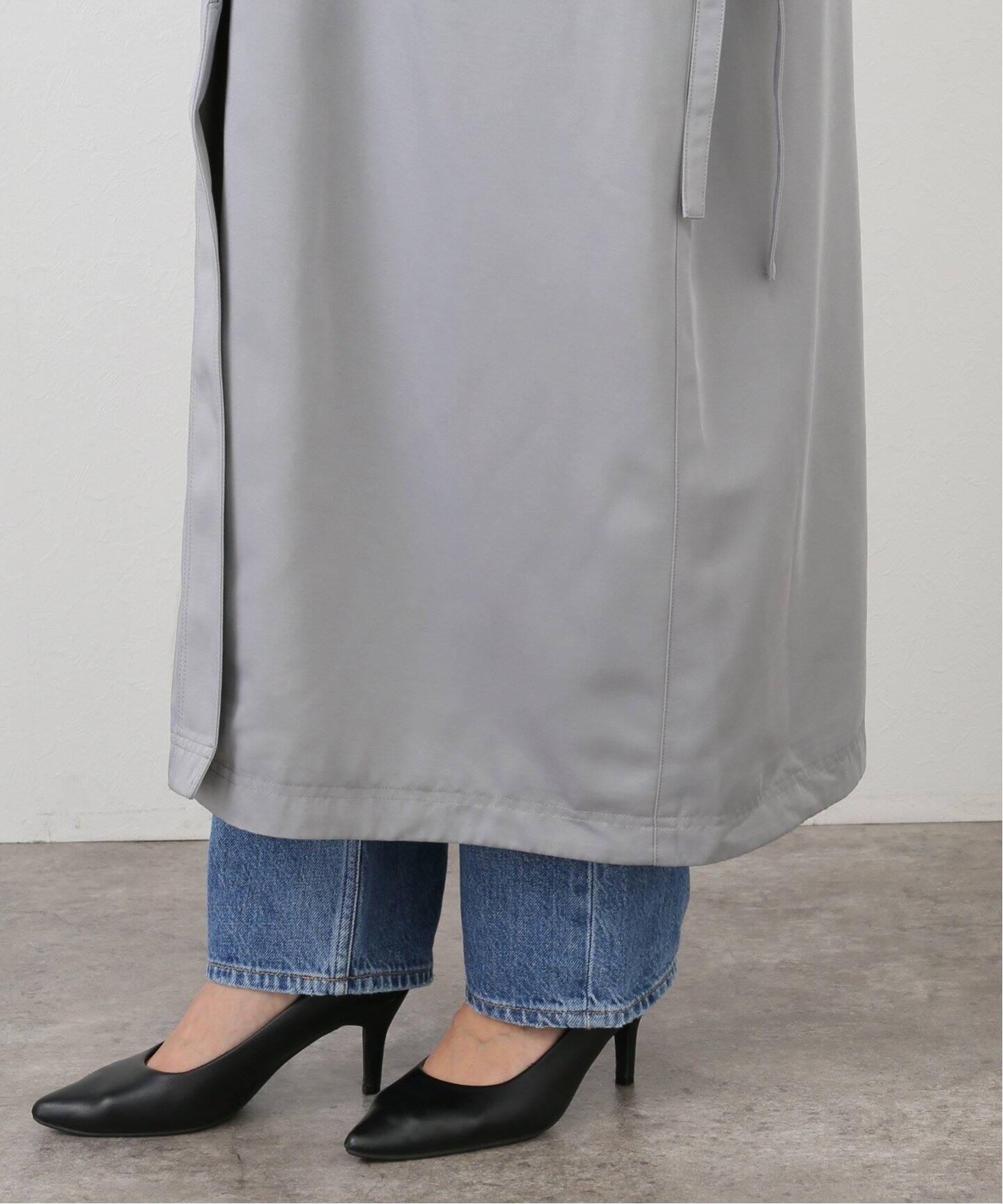 anuke Twill Soutiencollar Coat（ステンカラーコート）｜BOICE FROM