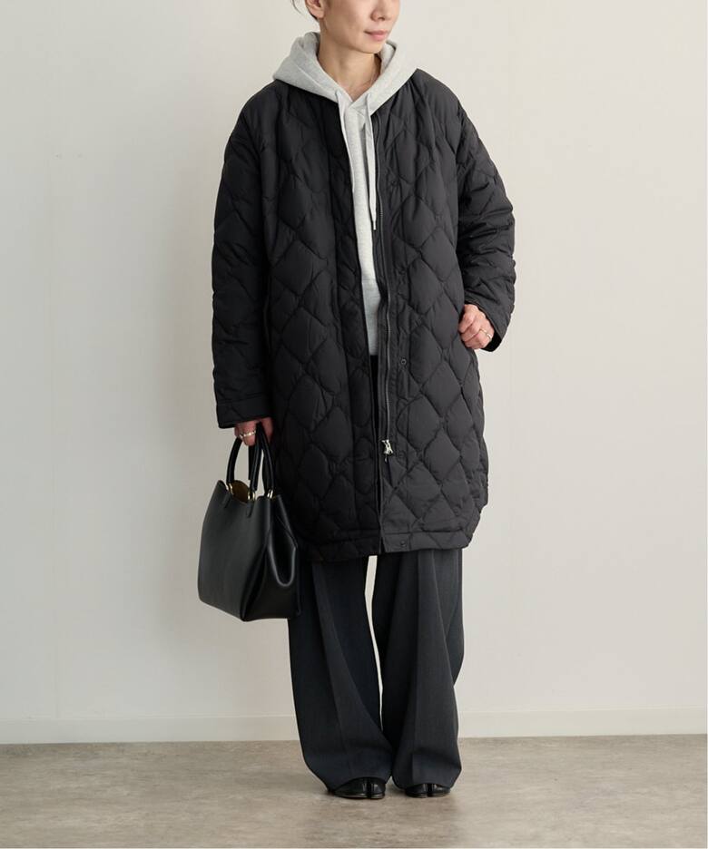 NANGA RIB COLLAR QUILTED DOWN COAT W（中綿・キルティング）｜BOICE 