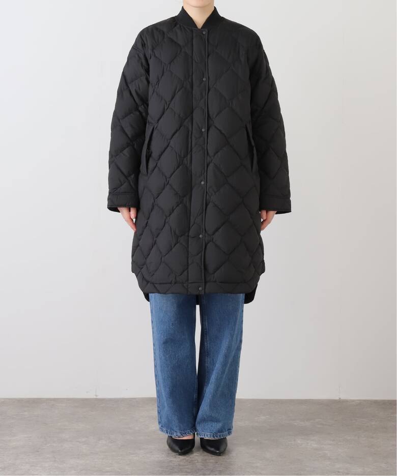 NANGA RIB COLLAR QUILTED DOWN COAT W（中綿・キルティング）｜BOICE 