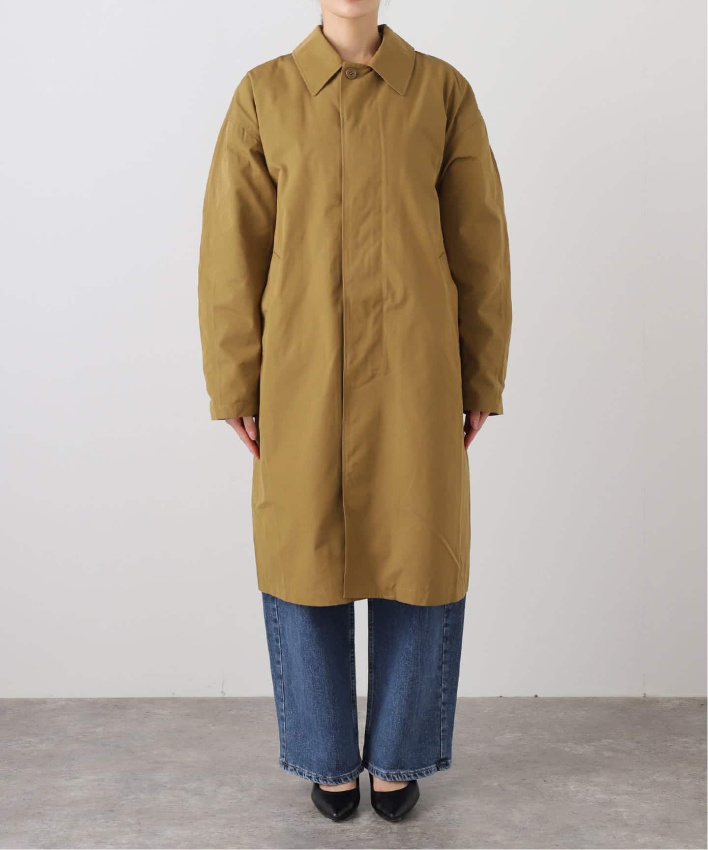 TAION CR BAL COLLAR COAT SET (DOWN JKT)（ステンカラーコート