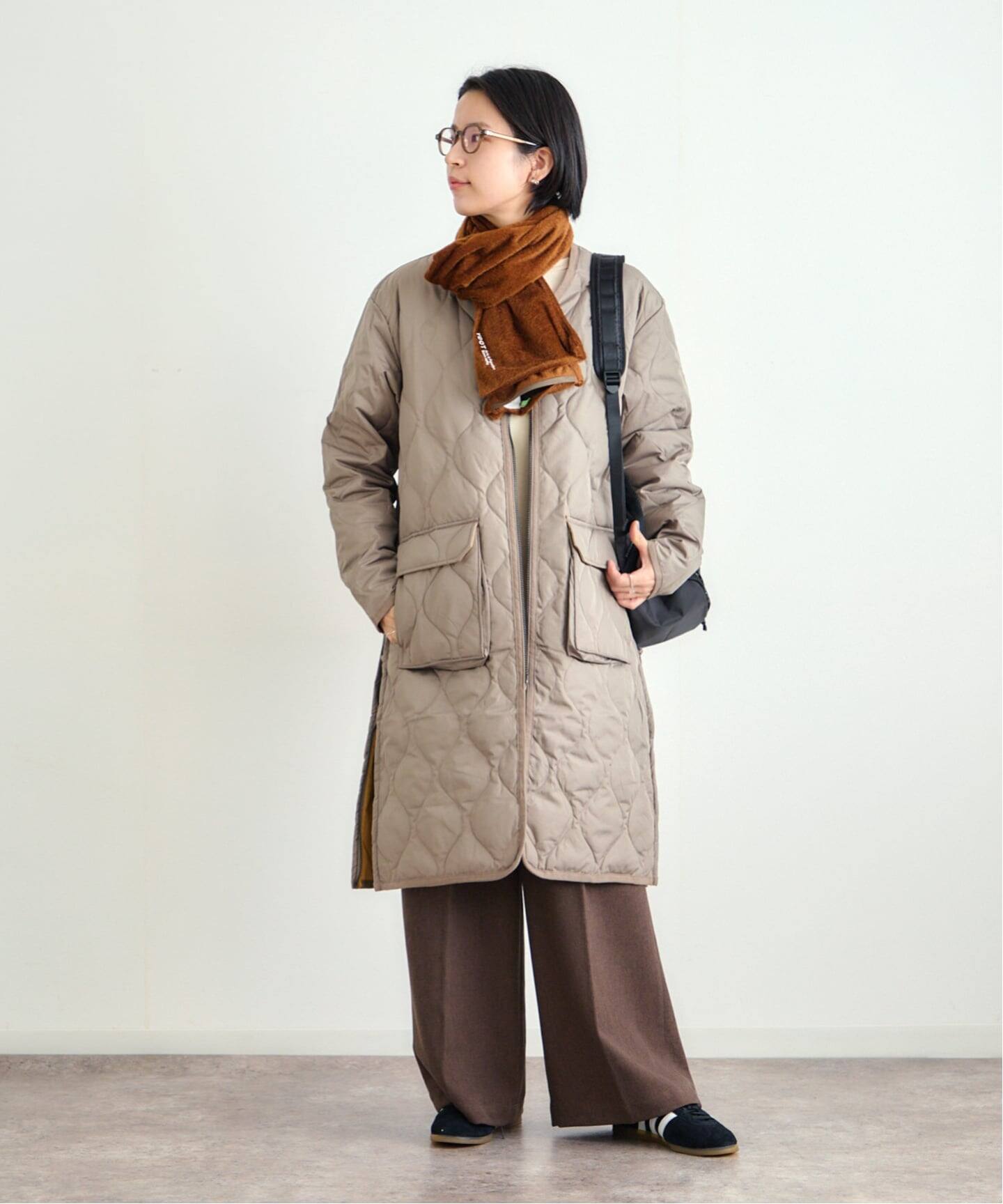 TAION MILITARY W-ZIP V NECK DOWN COAT（ダウンジャケット）｜BOICE 