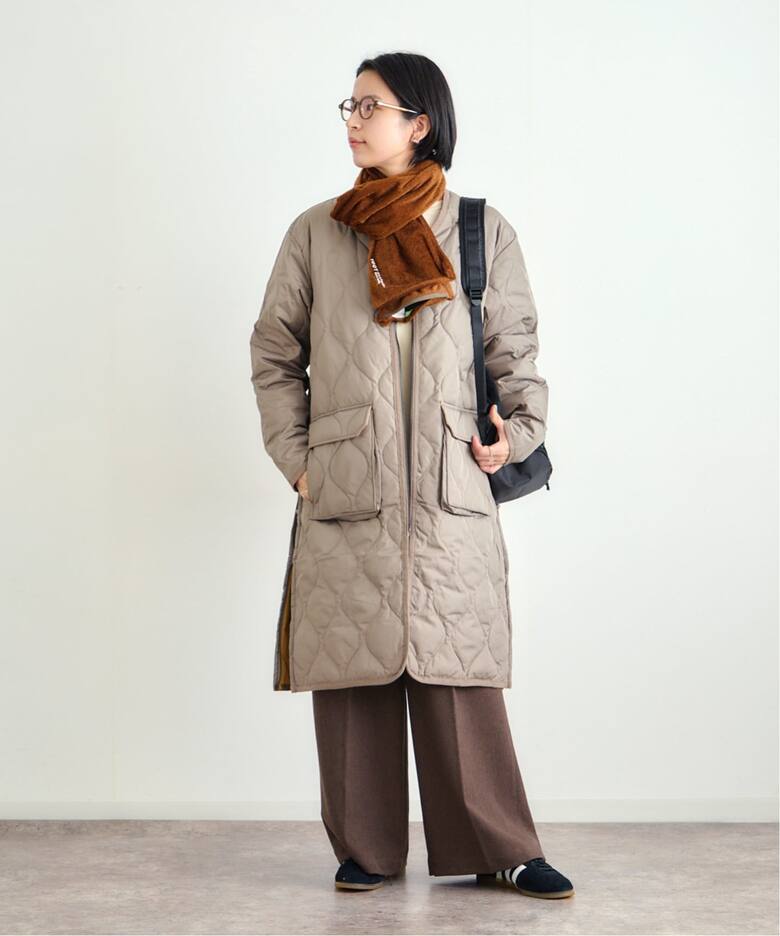 TAION MILITARY W-ZIP V NECK DOWN COAT（ダウンジャケット）｜BOICE 