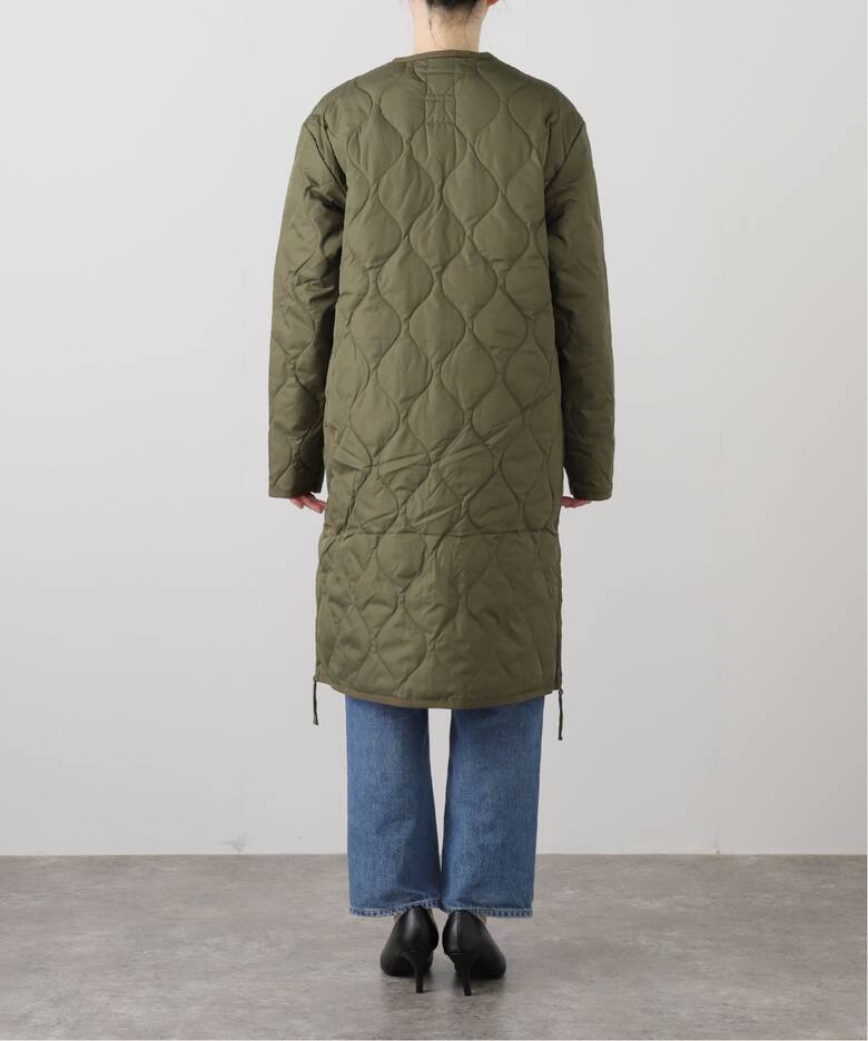 TAION MILITARY W-ZIP V NECK DOWN COAT（ダウンジャケット）｜BOICE 