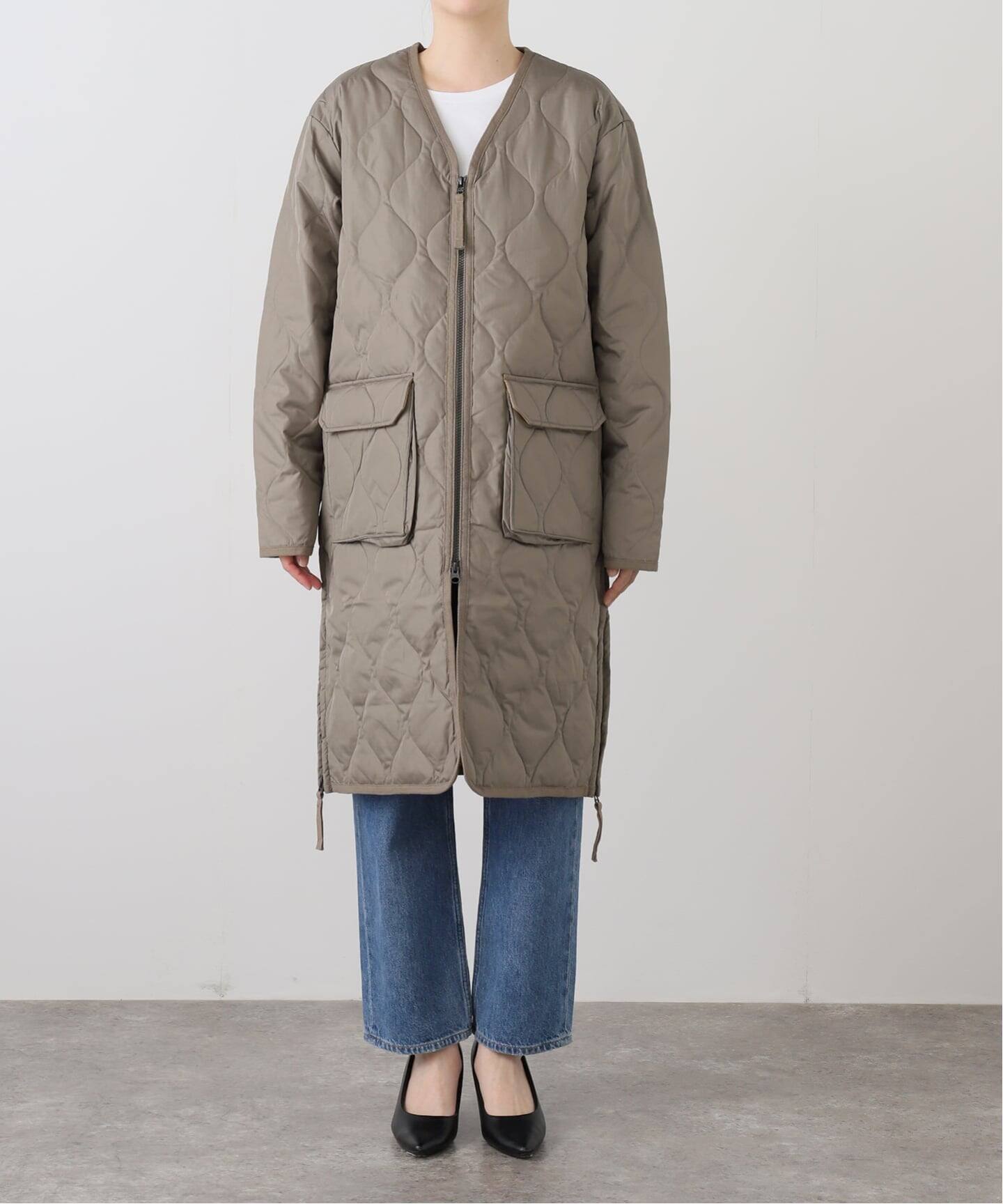 TAION MILITARY W-ZIP V NECK DOWN COAT（ダウンジャケット）｜BOICE
