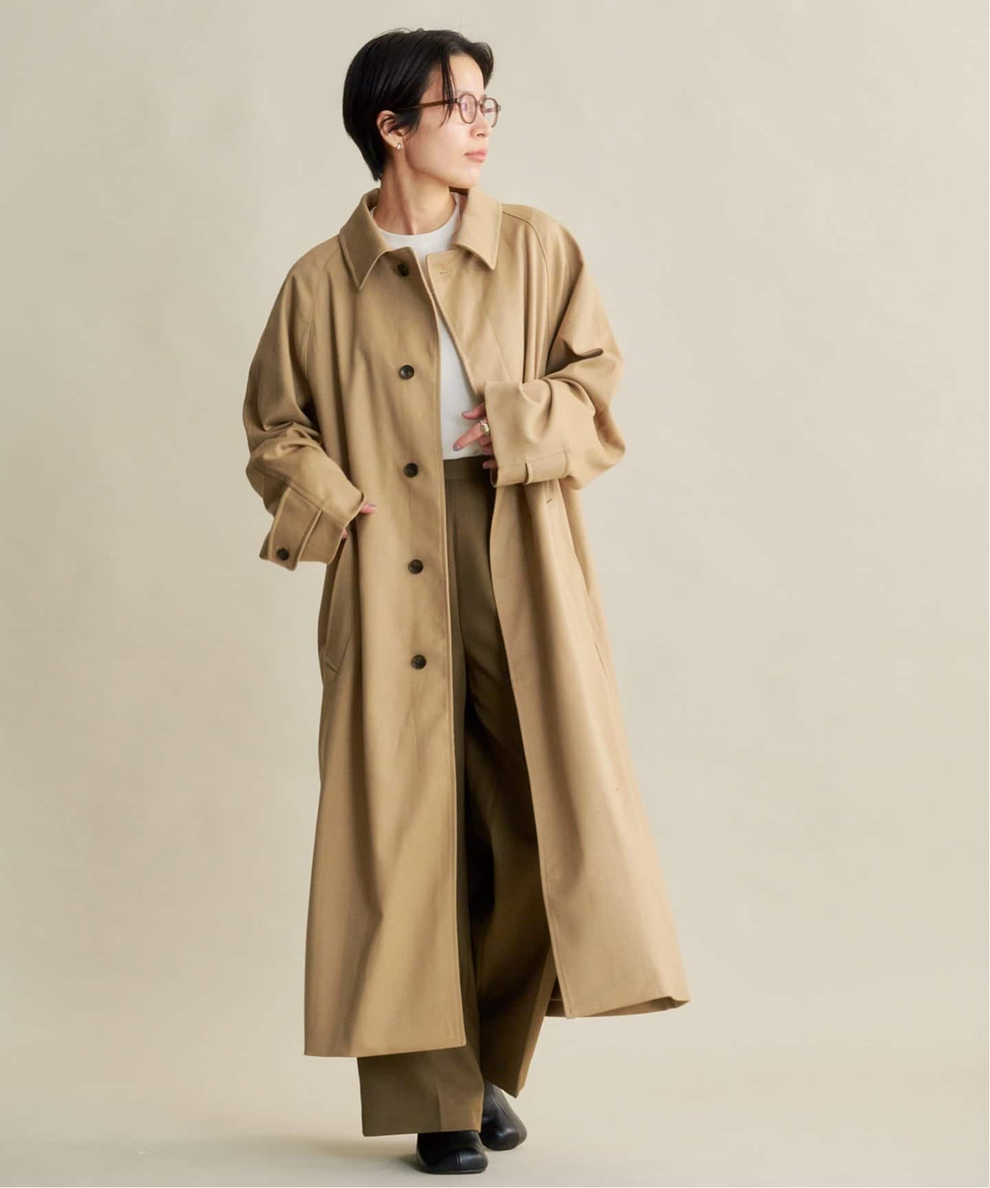 TODAYFUL Raglan Twill Coat（ステンカラーコート）｜BOICE FROM