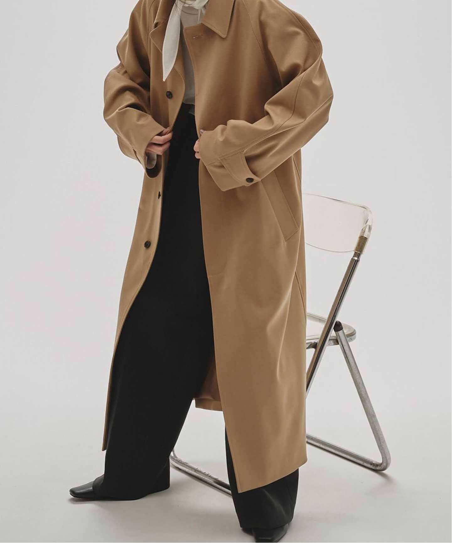 todayful/ raglan twill coat 36サイズ TODAYFUL Raglan Twill Coat（ステンカラーコート）｜BOICE FROM