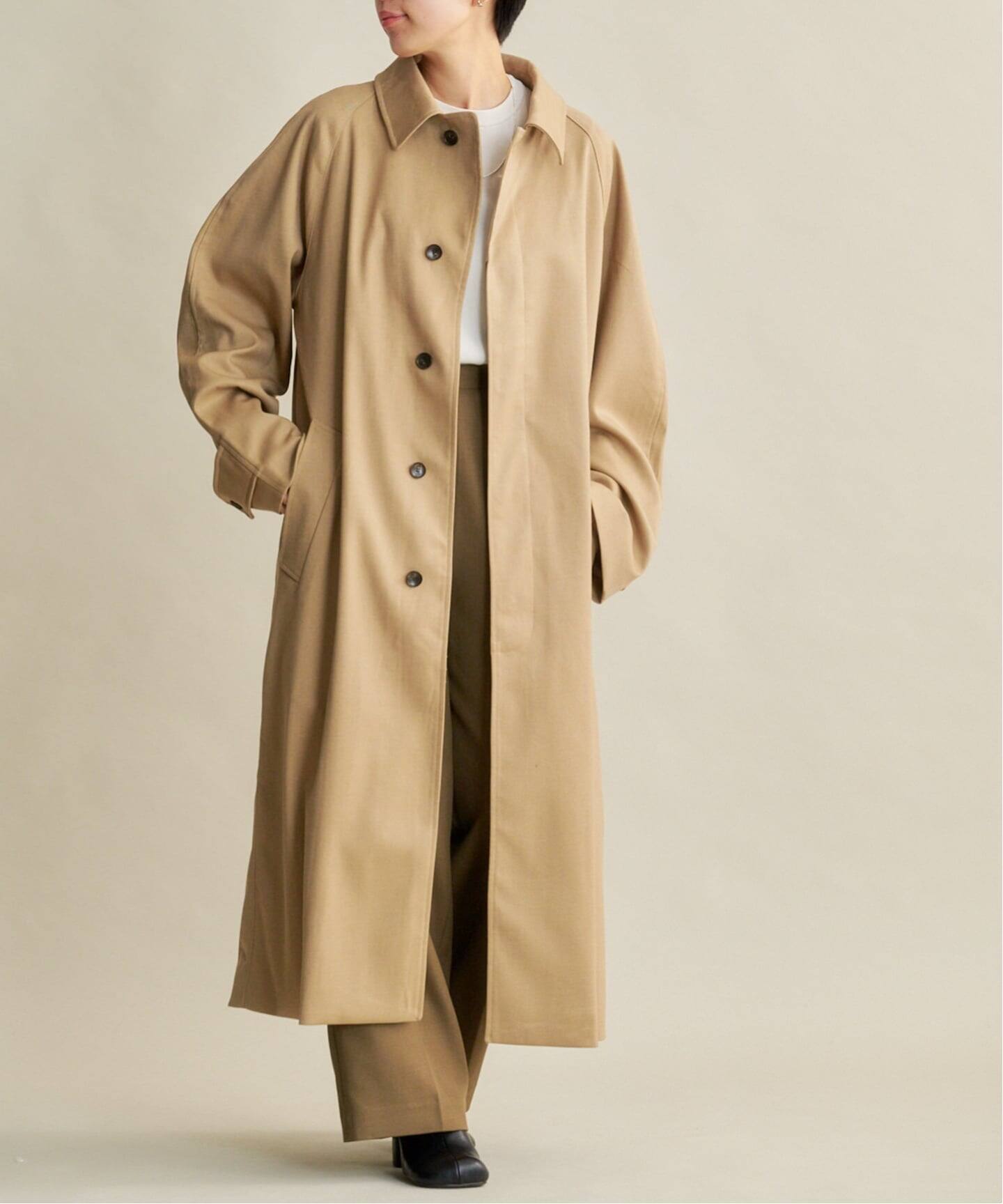 TODAYFUL Raglan Twill Coat（ステンカラーコート）｜BOICE FROM 