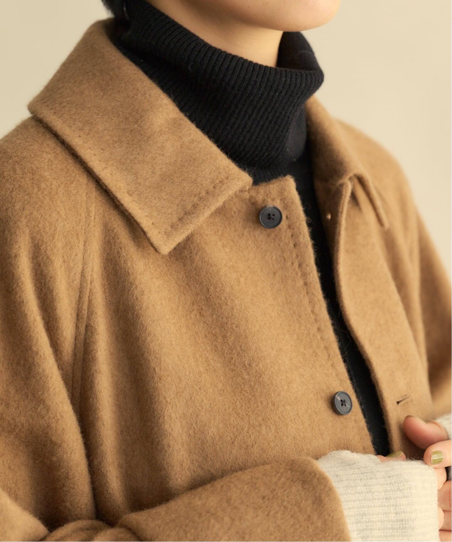 ATON BALMACAAN COAT ステンカラーコート FRAMeWORK（フレームワーク） ステンカラーコート 「ATON/エイトン