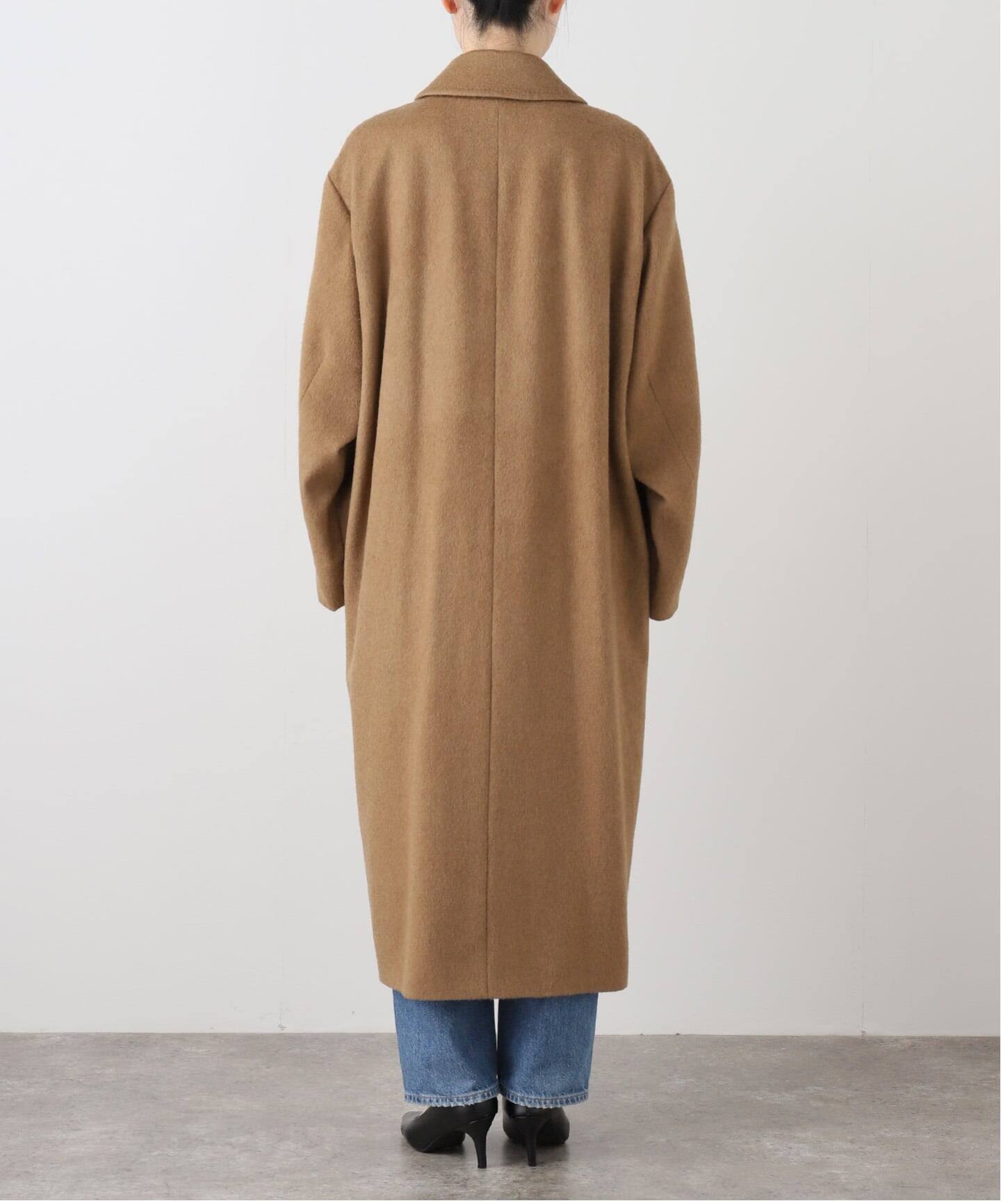 ATON PURE CAMEL BALMACAAN COAT（ステンカラーコート）｜BOICE FROM