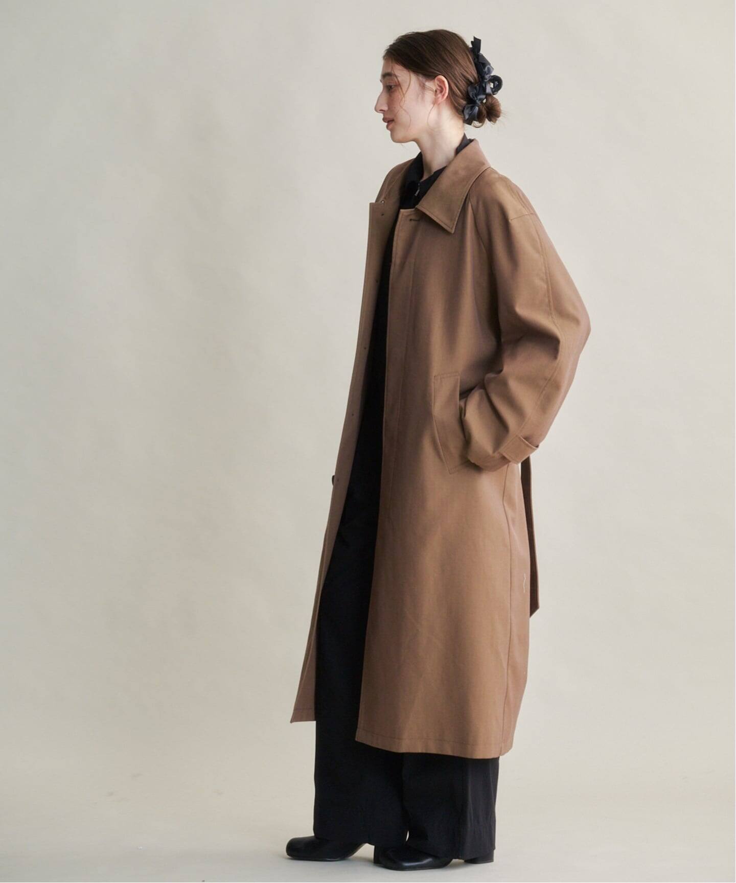 CLANE BULKY LINE STAIN COAT（ステンカラーコート）｜BOICE FROM