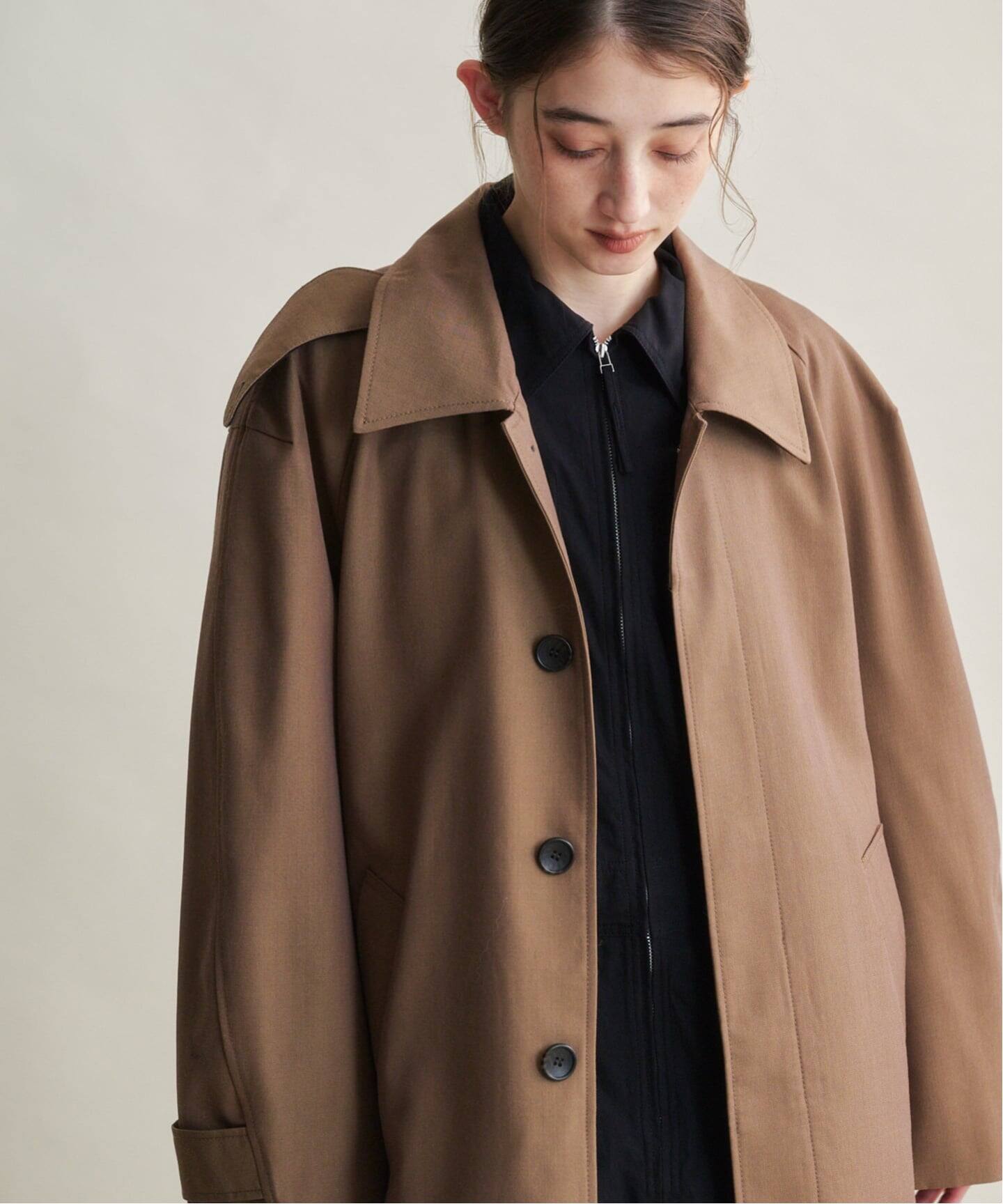CLANE BULKY LINE STAIN COAT（ステンカラーコート）｜BOICE FROM 