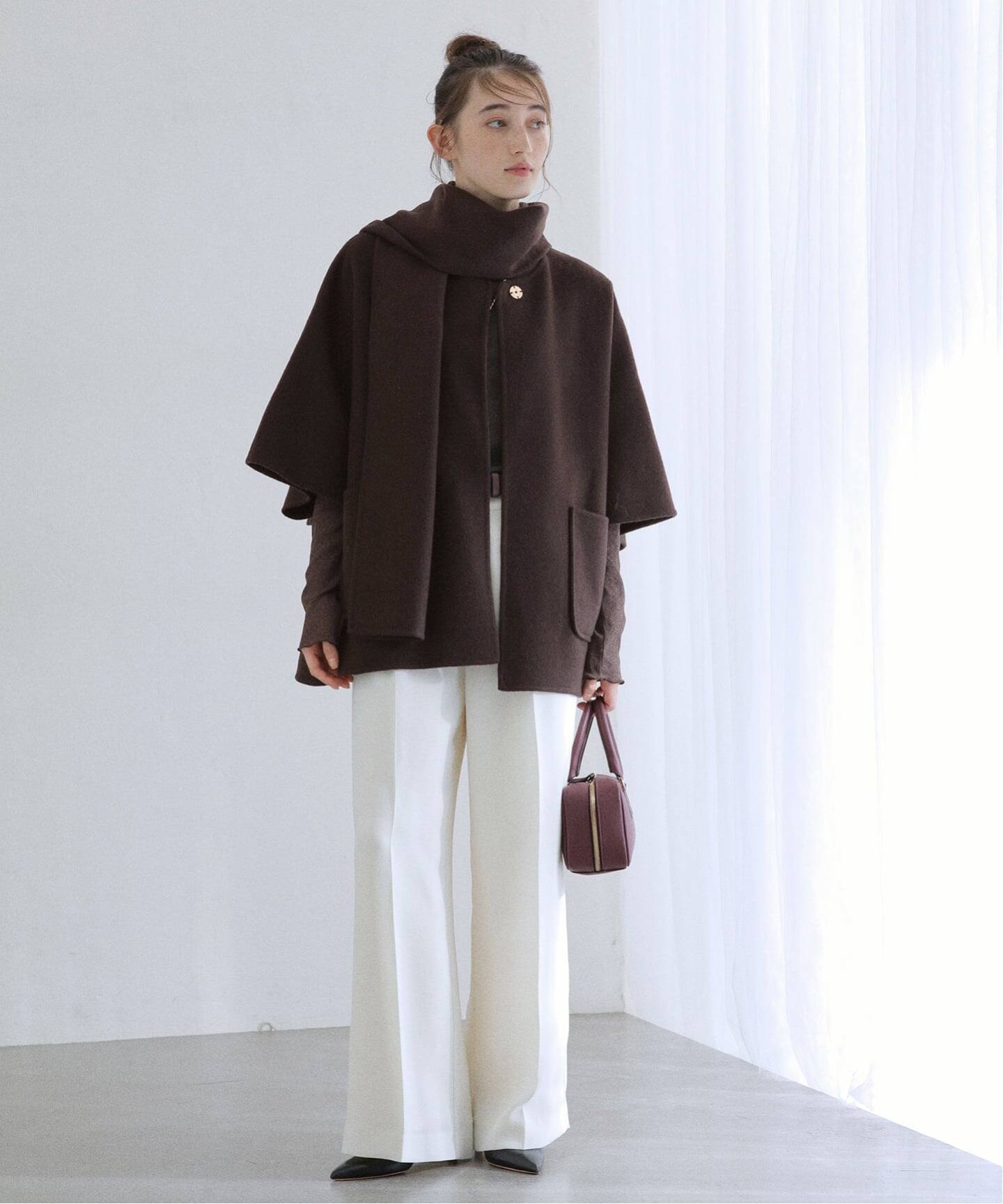 ストールSETポンチョリバーコート（その他ブルゾン／アウター）｜La