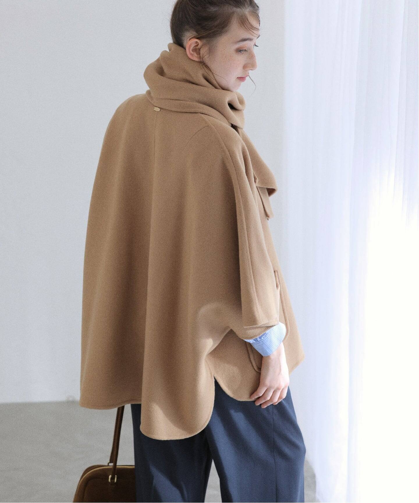 ストールSETポンチョリバーコート（その他ブルゾン／アウター）｜La