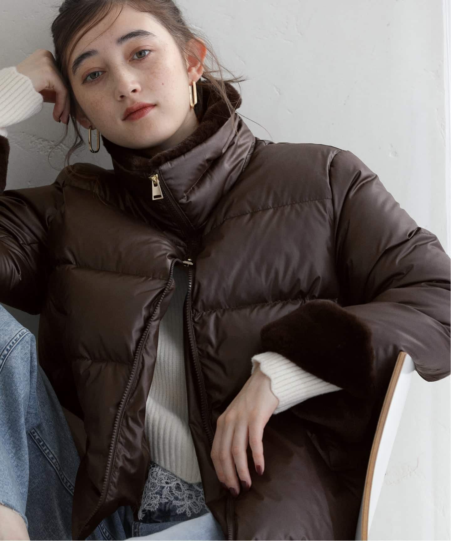 インナーファーダウン（ダウンジャケット）｜La Totalite（ラ