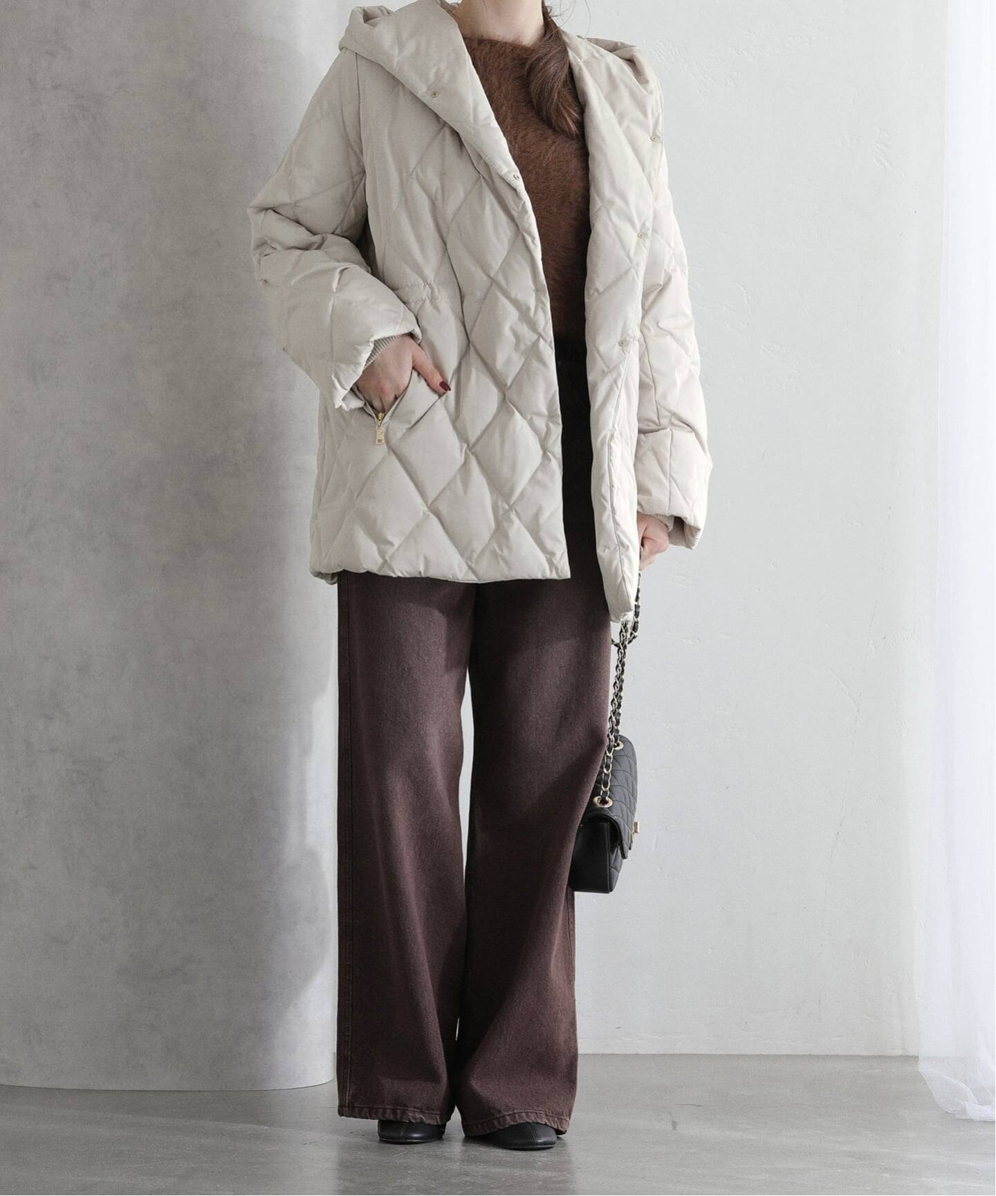 ダイヤステッチダウンコート（ダウンジャケット）｜La Totalite（ラ