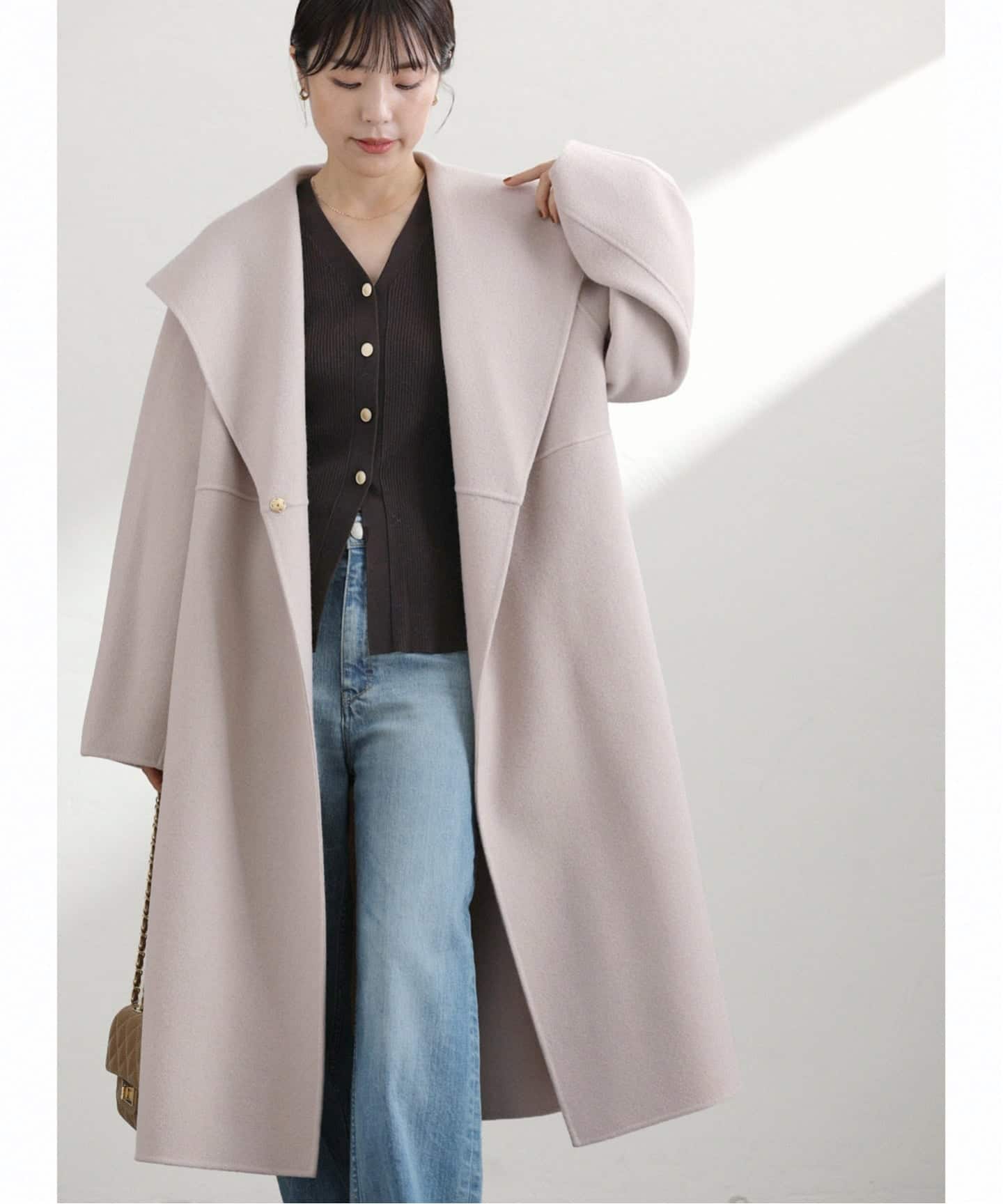 予約》リバーロングコート（その他ブルゾン／アウター）｜La