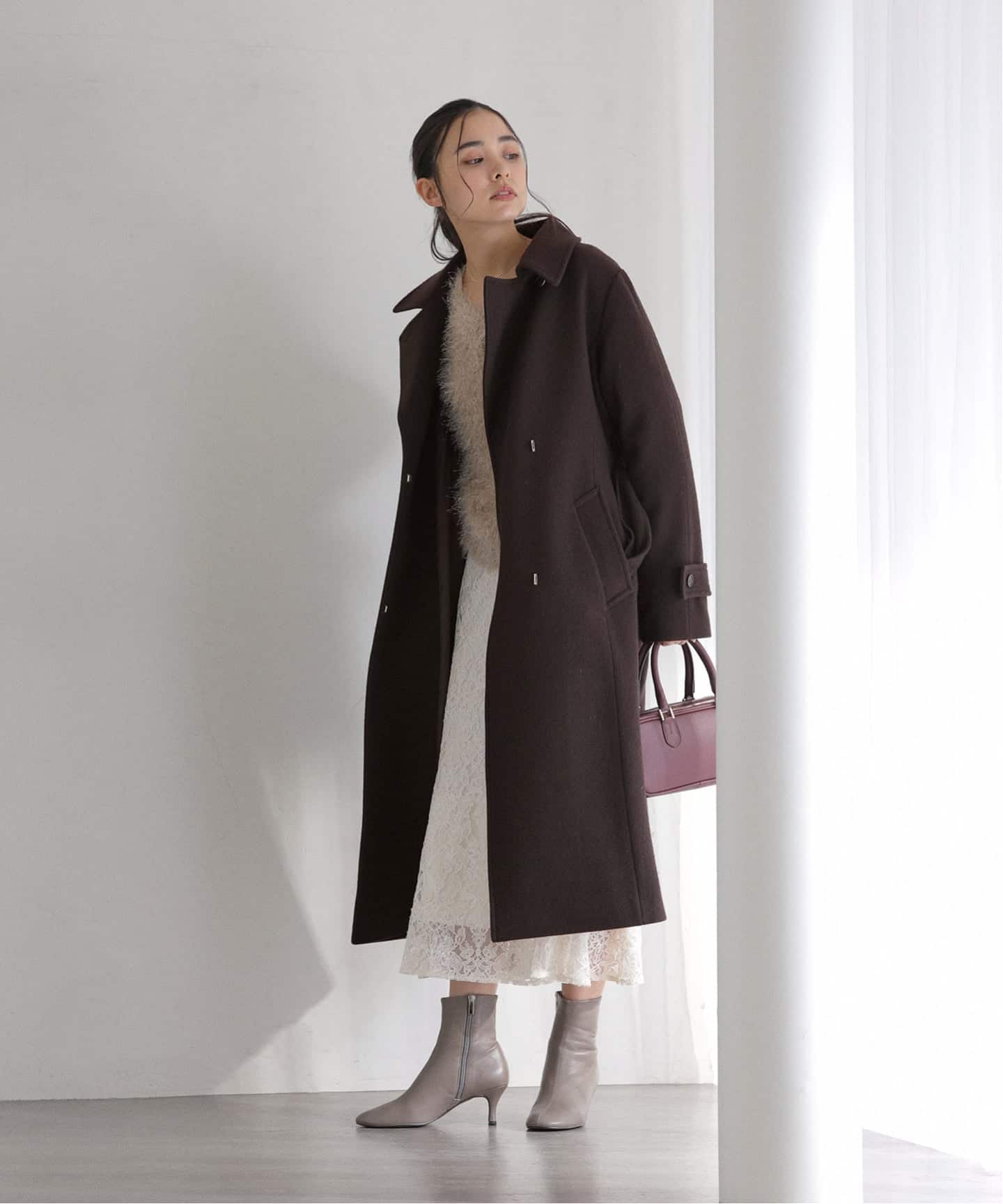 メルトンチェスターコート（チェスターコート）｜La Totalite（ラ