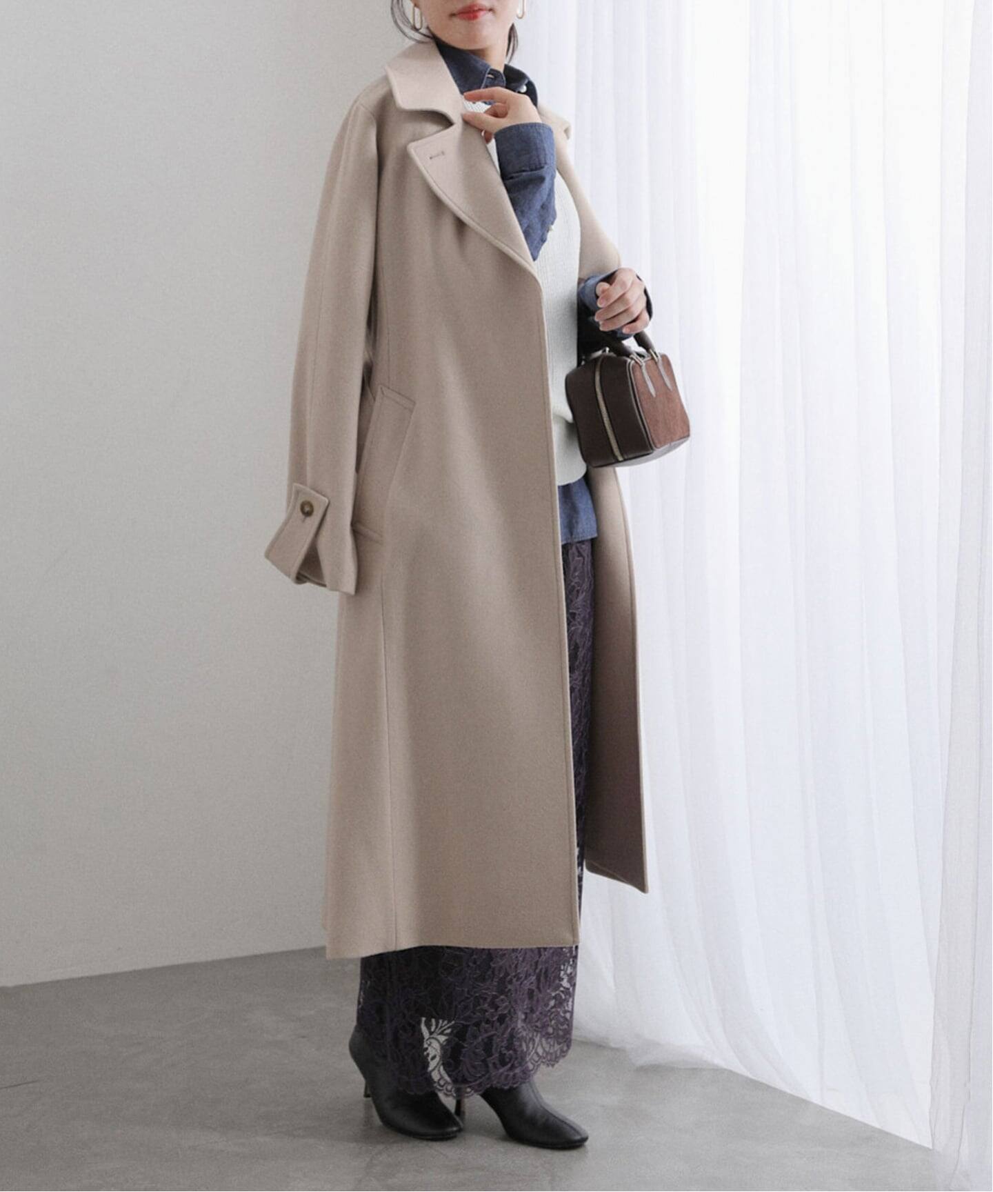 メルトンチェスターコート（チェスターコート）｜La Totalite（ラ