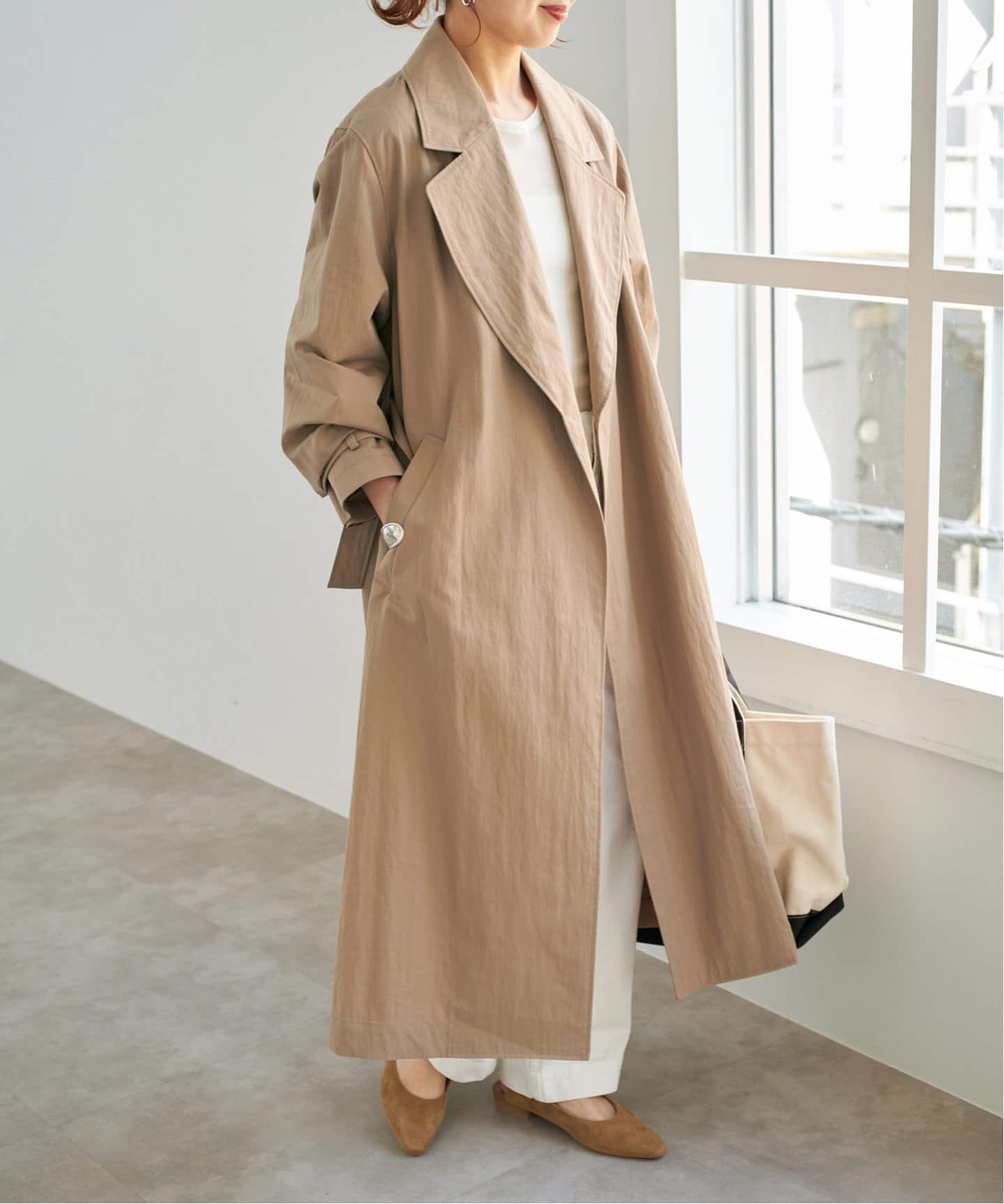 Spick & Span チェックコート Spick & Span（スピックアンドスパン）の「Wスライバーチェック