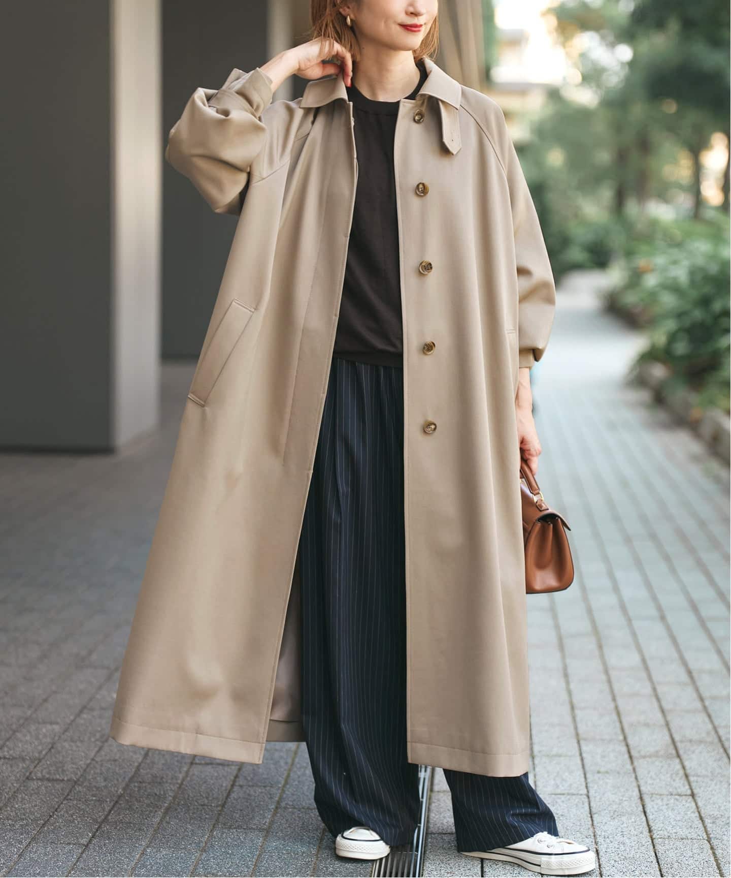 ステンカラーウールトレンチ（トレンチコート）｜Spick and Span