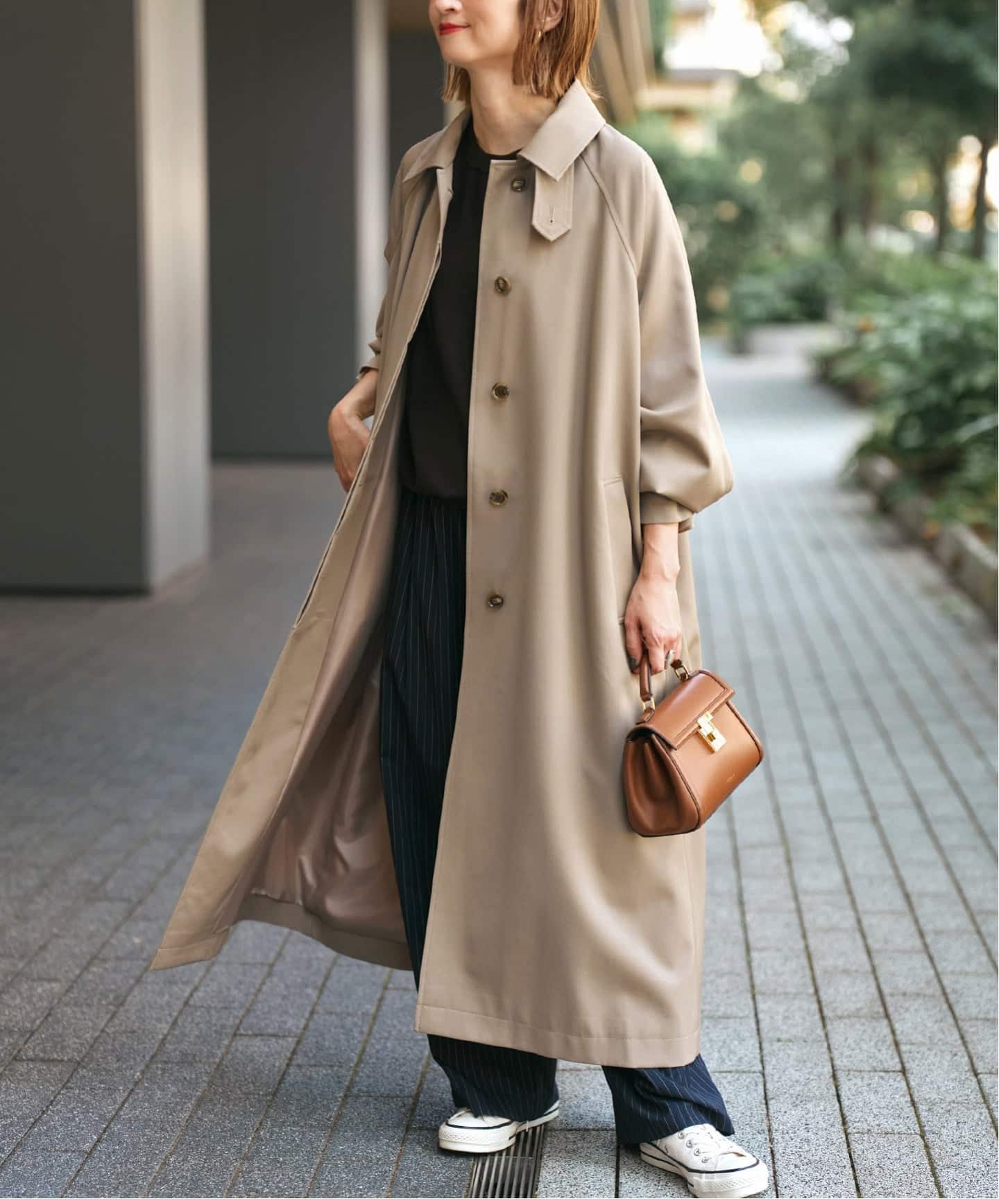 ステンカラーウールトレンチ（トレンチコート）｜Spick and Span