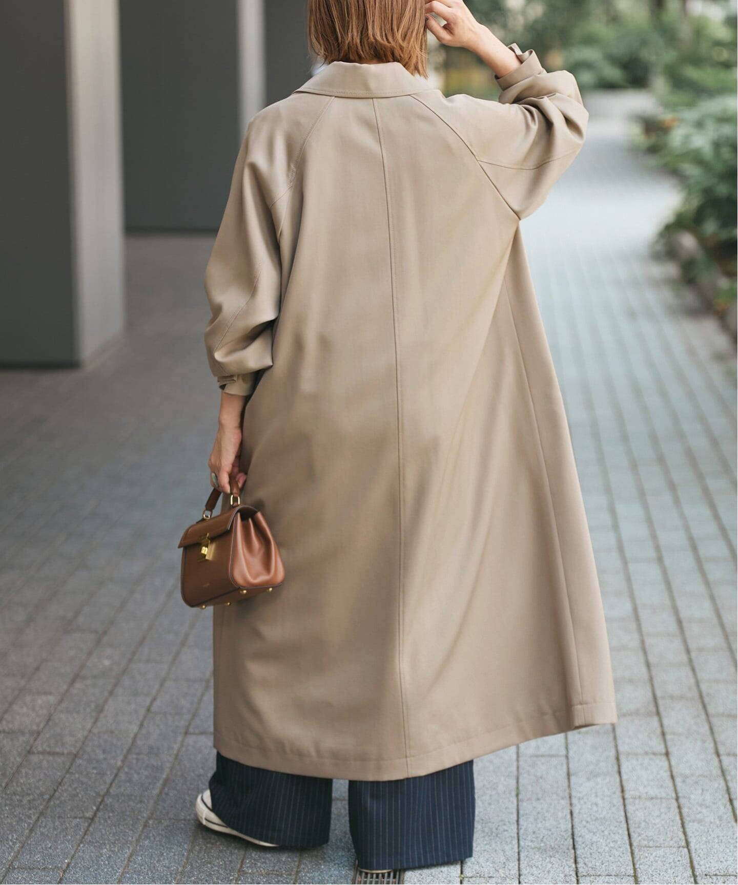 ステンカラーウールトレンチ（トレンチコート）｜Spick and Span