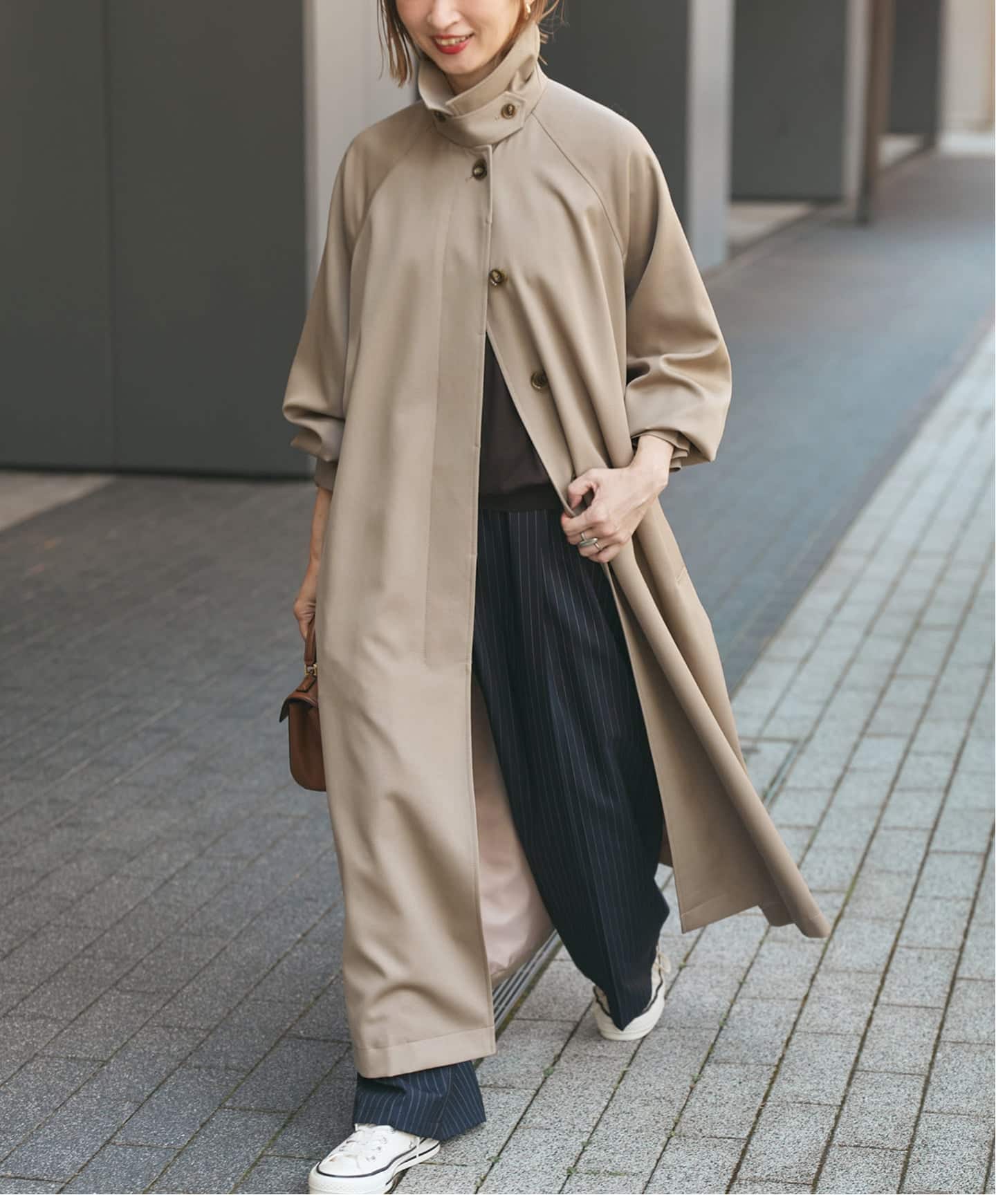 ステンカラーウールトレンチ（トレンチコート）｜Spick and Span