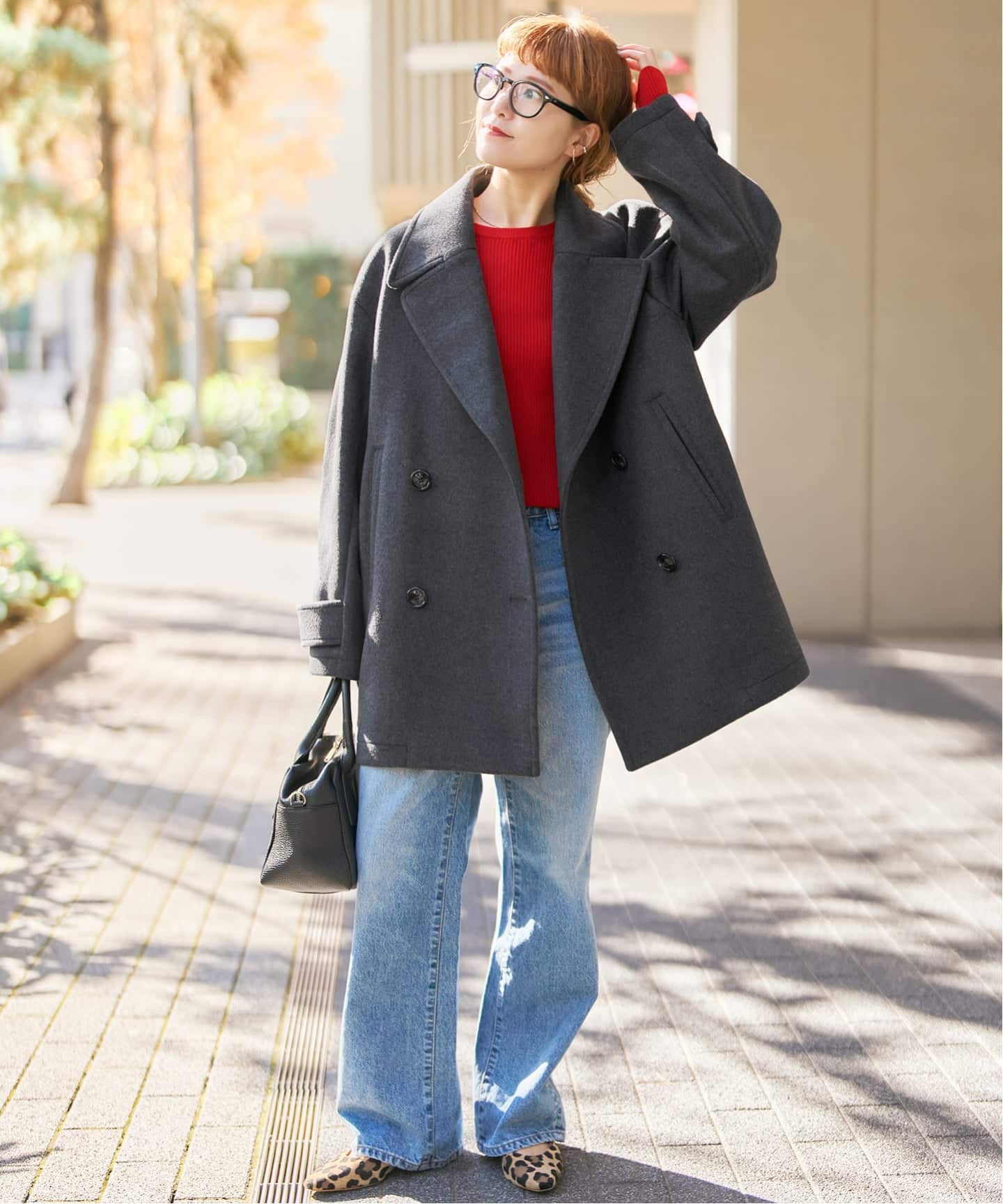 spick&span　Pコート　ネイビー Spick＆Span ピーコート pコート 「追加」TICCA / ティッカ