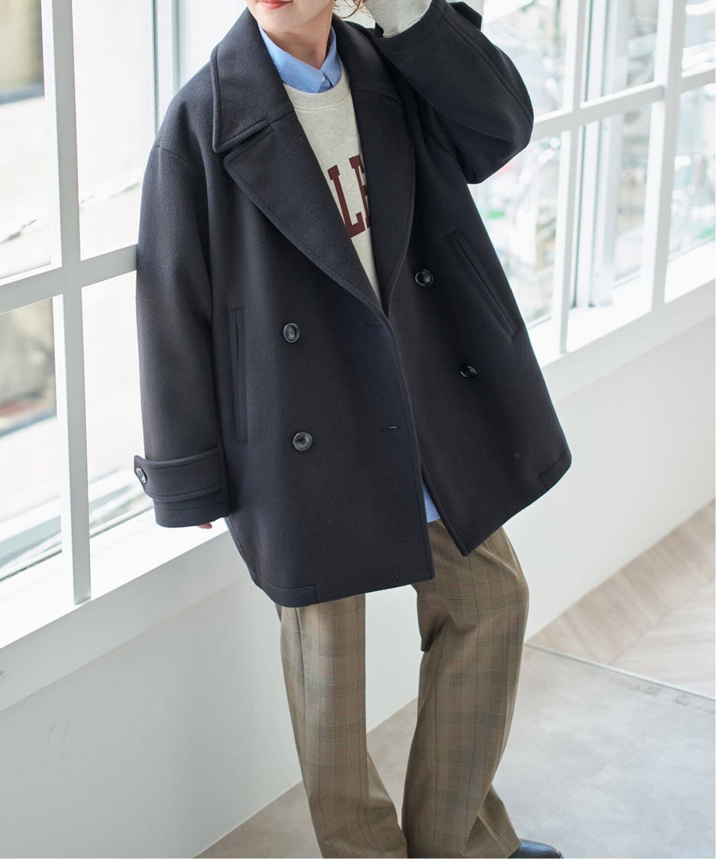 追加》S160ビーバーPコート（ピーコート）｜Spick and Span（スピック