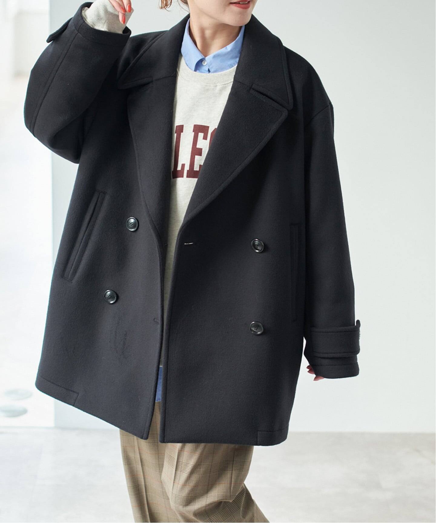 Spick &Span S160ビーバーPコート　サイズ38 S160ビーバーPコート（ピーコート）｜Spick & Span（スピック＆スパン