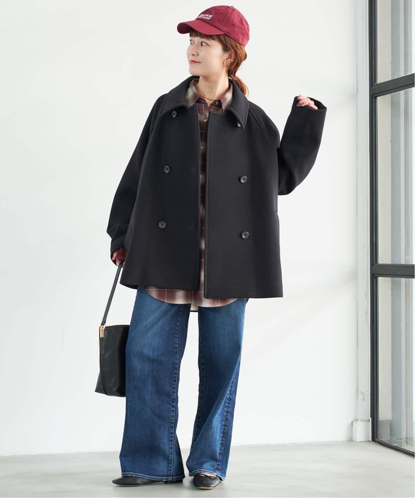 追加》S160スタンドカラーショートコート（その他ブルゾン／アウター