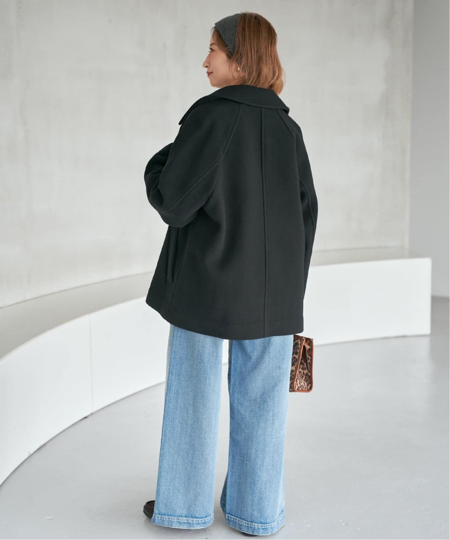 追加》S160スタンドカラーショートコート（その他ブルゾン／アウター