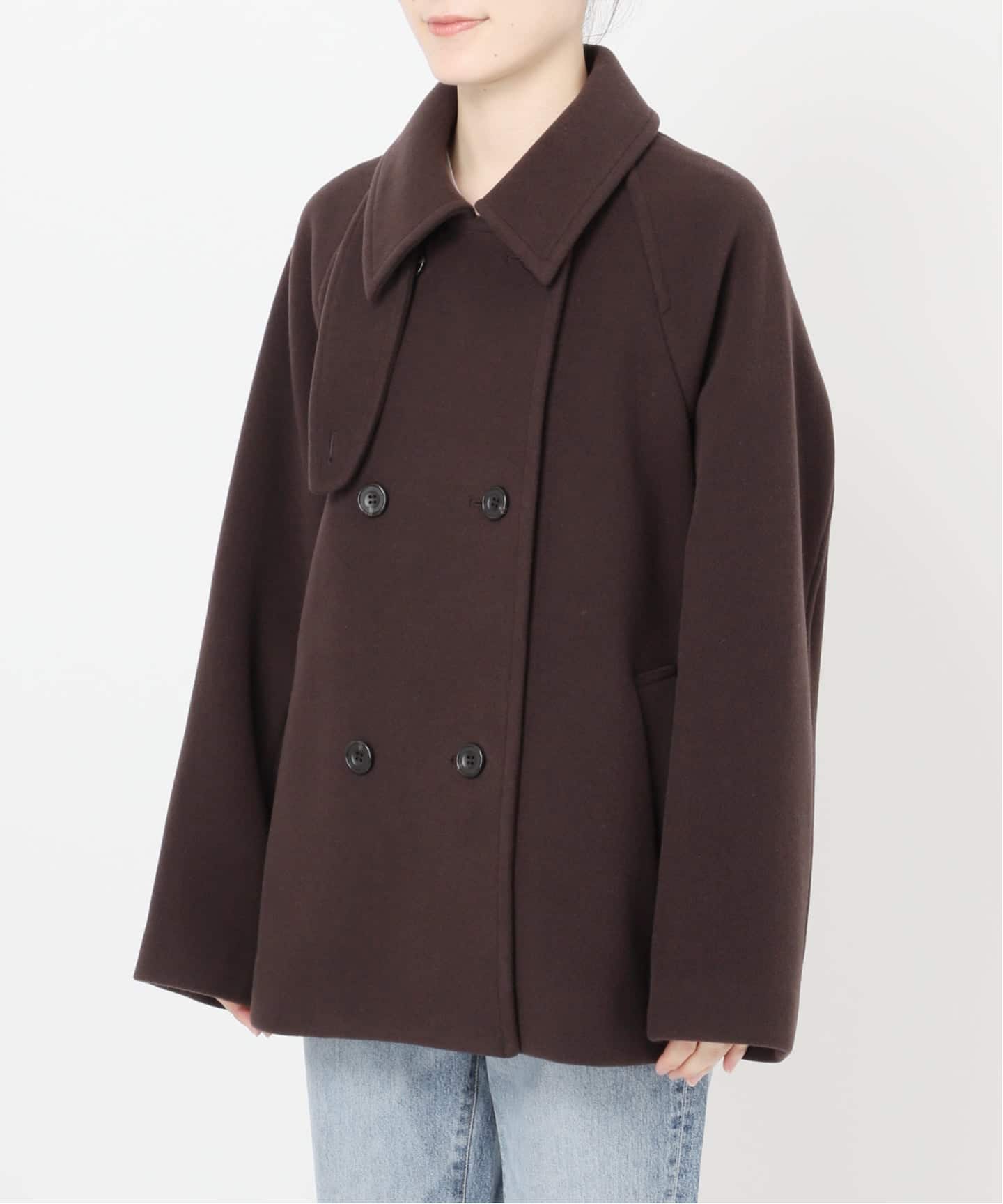 追加》S160スタンドカラーショートコート（その他ブルゾン／アウター