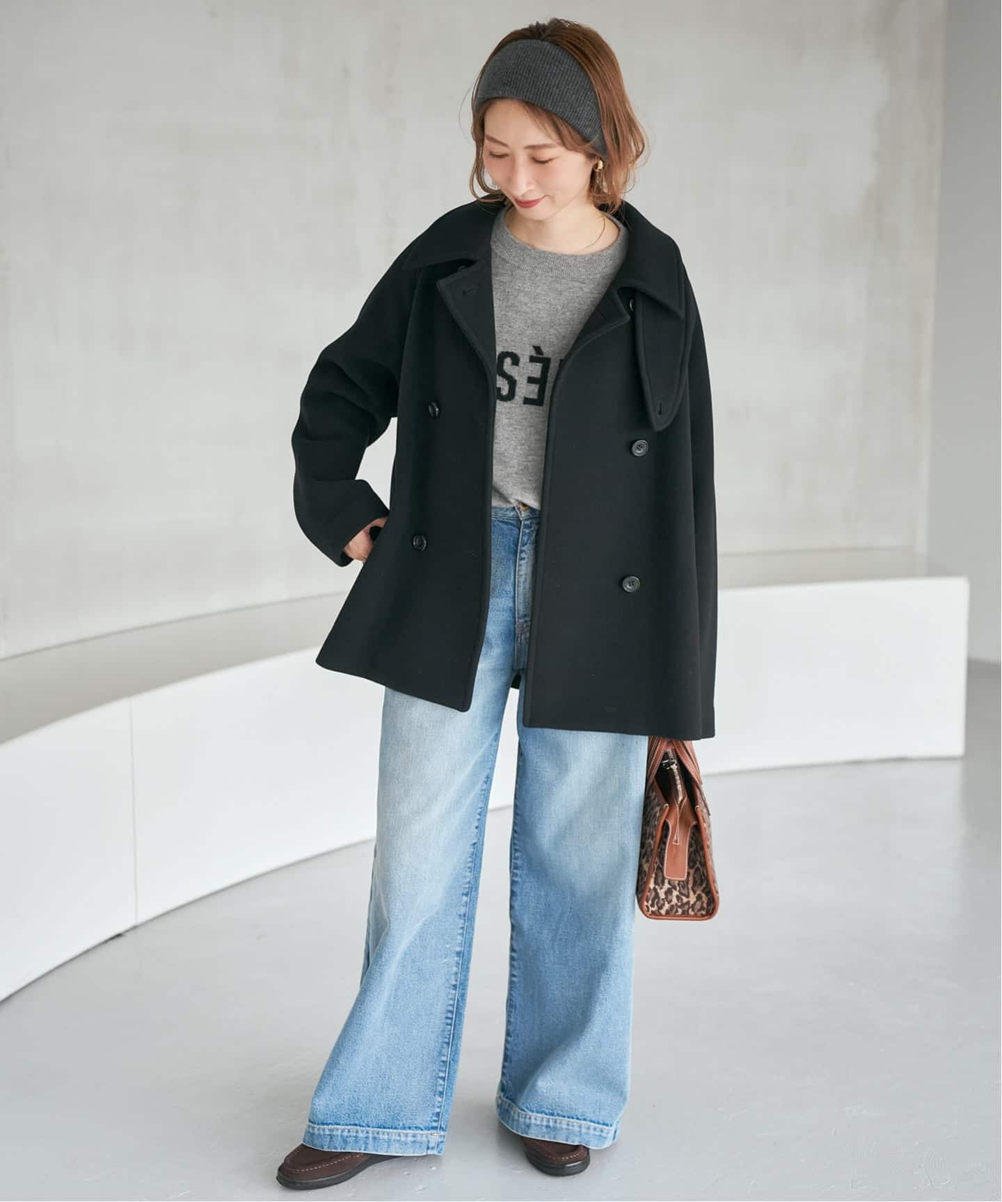 追加3予約》S160スタンドカラーショートコート（その他ブルゾン