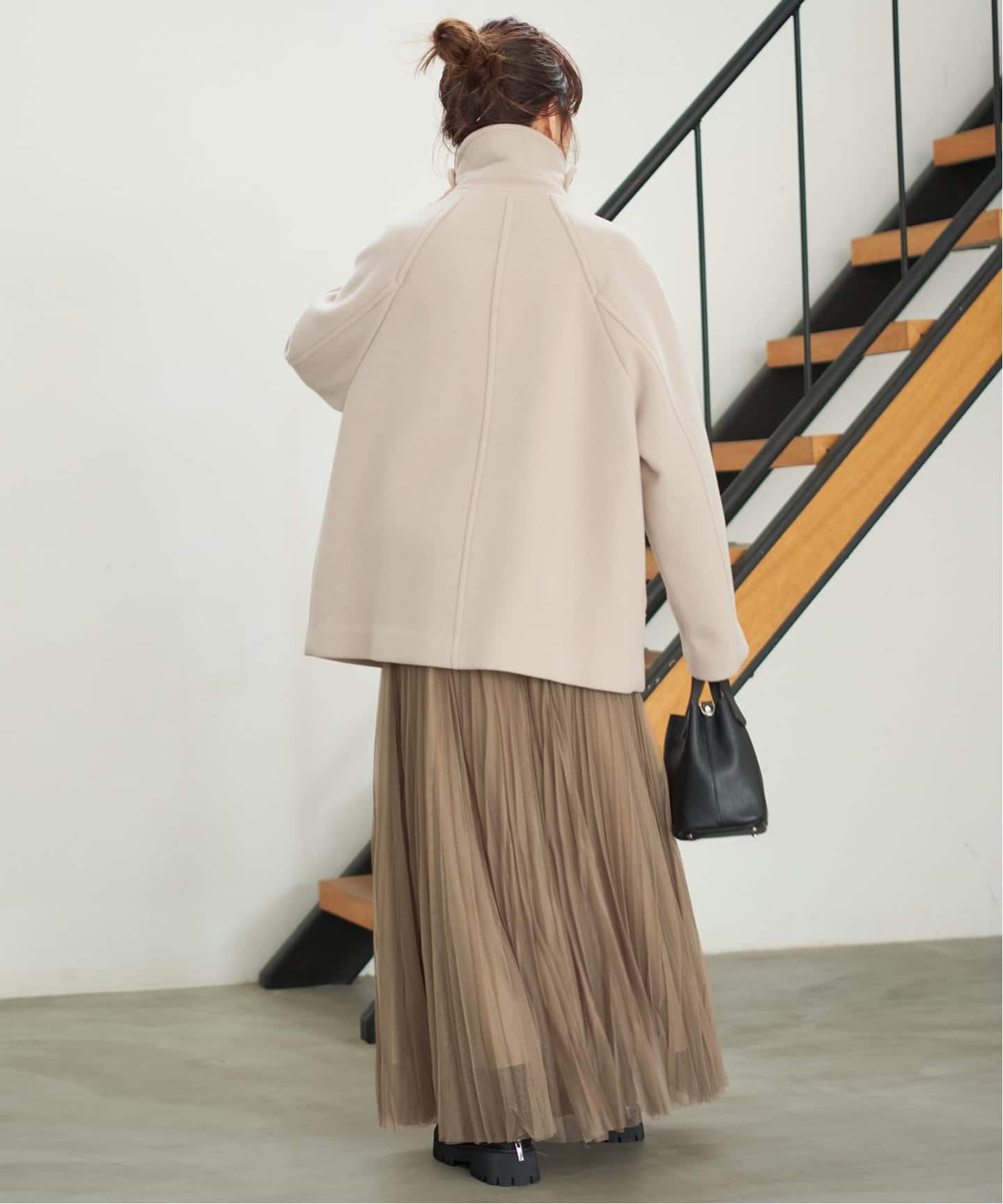 追加3予約》S160スタンドカラーショートコート（その他ブルゾン