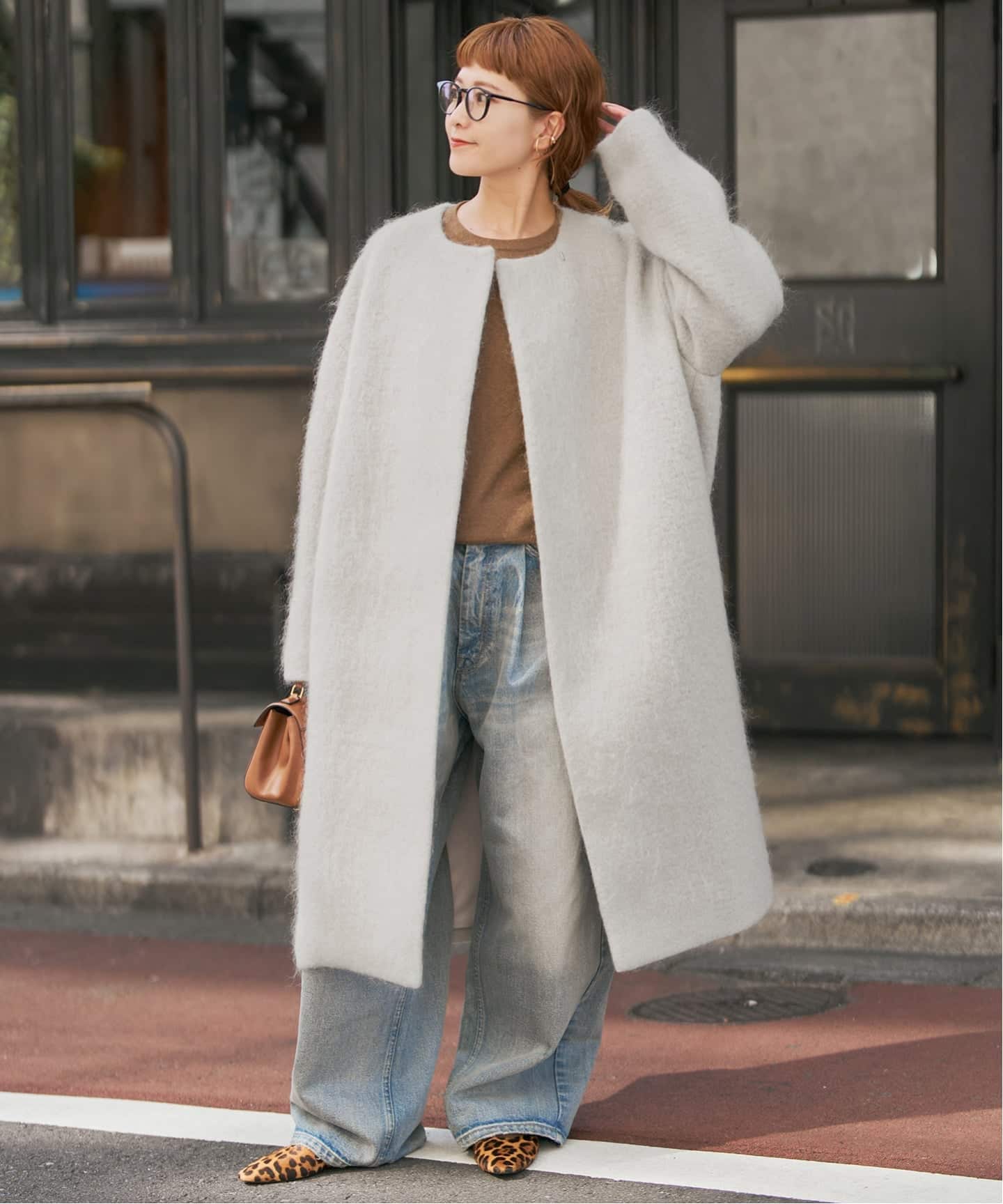 シャギーコクーンコート（その他ブルゾン／アウター）｜Spick and Span