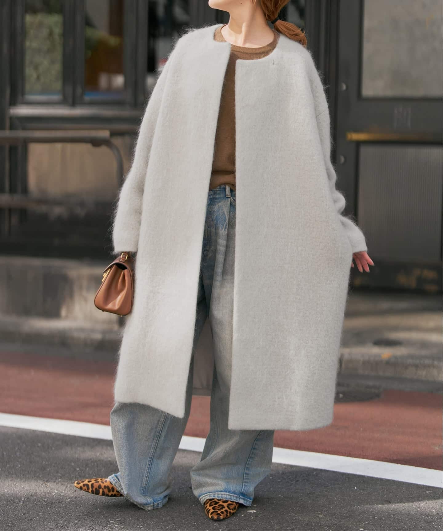 シャギーコクーンコート（その他ブルゾン／アウター）｜Spick and Span