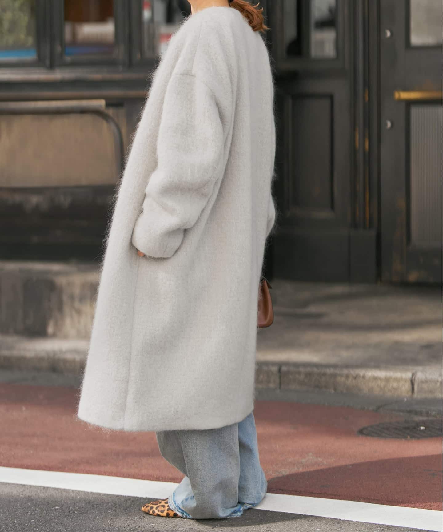 シャギーコクーンコート（その他ブルゾン／アウター）｜Spick and Span