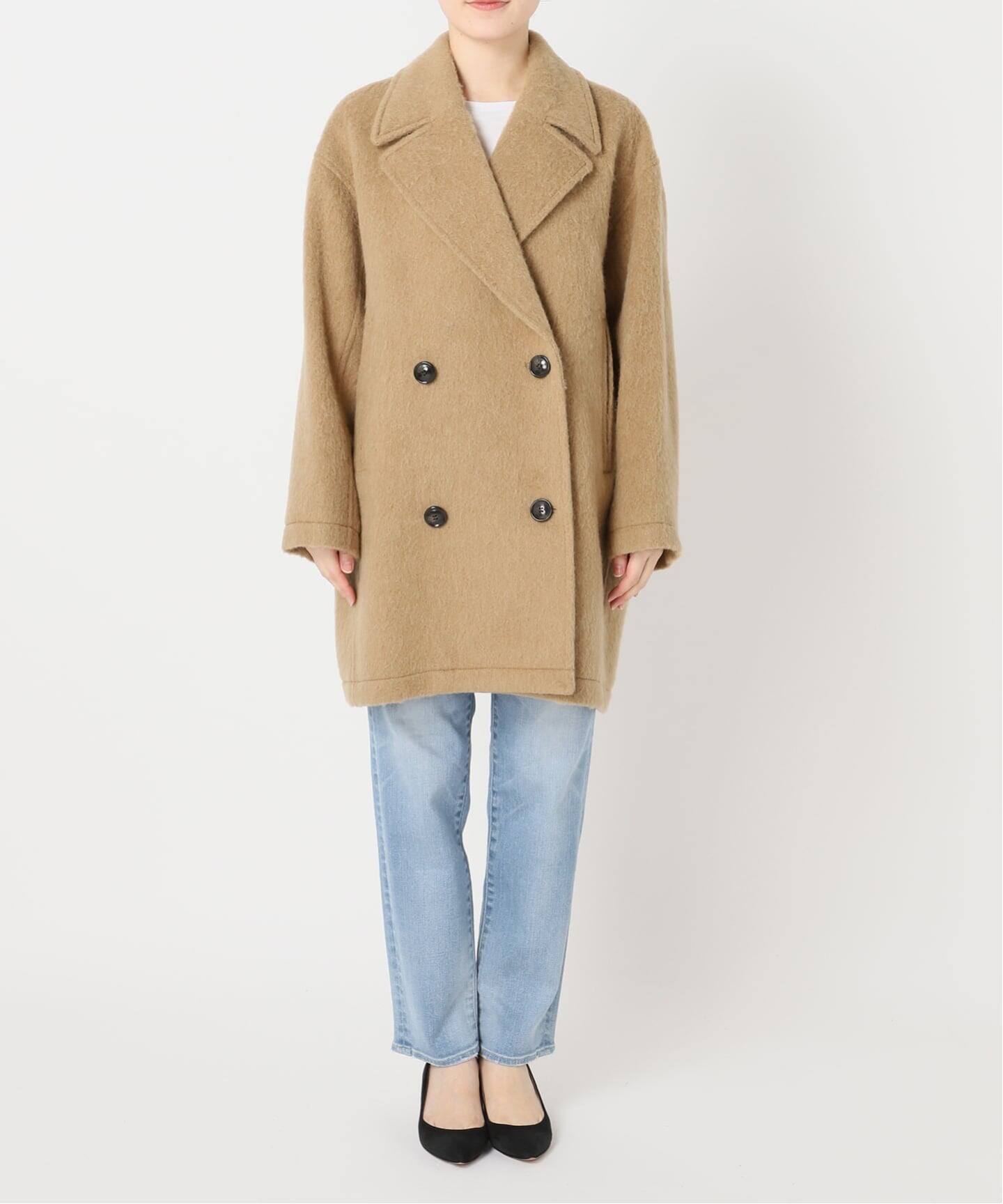 Spick and Spanミドルシャギーコート　38 Spick and Spanミドルシャギーコート 38 セール】ミドルシャギー