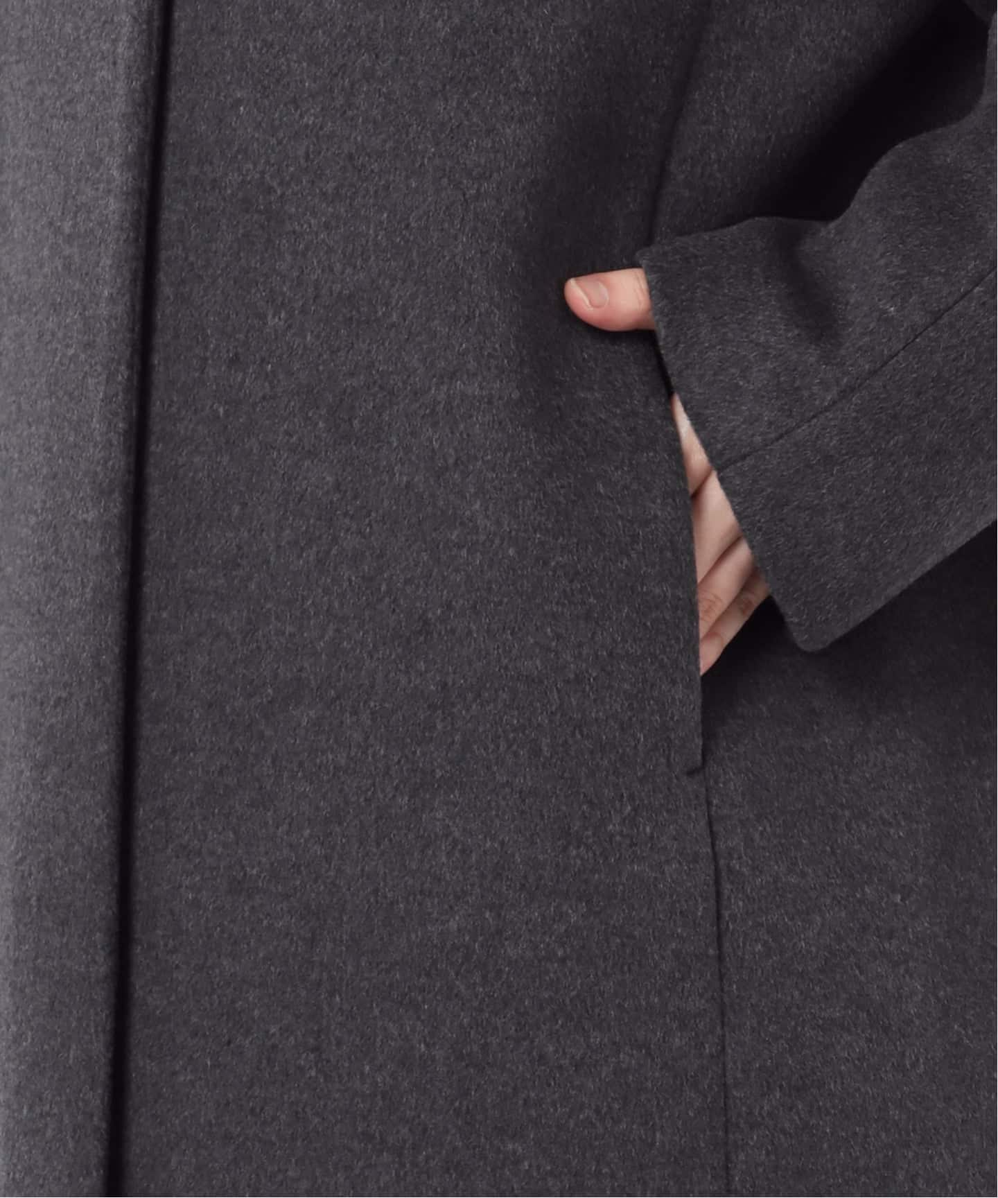 S160ビーバーノーカラーコート（ノーカラーコート）｜Spick and Span